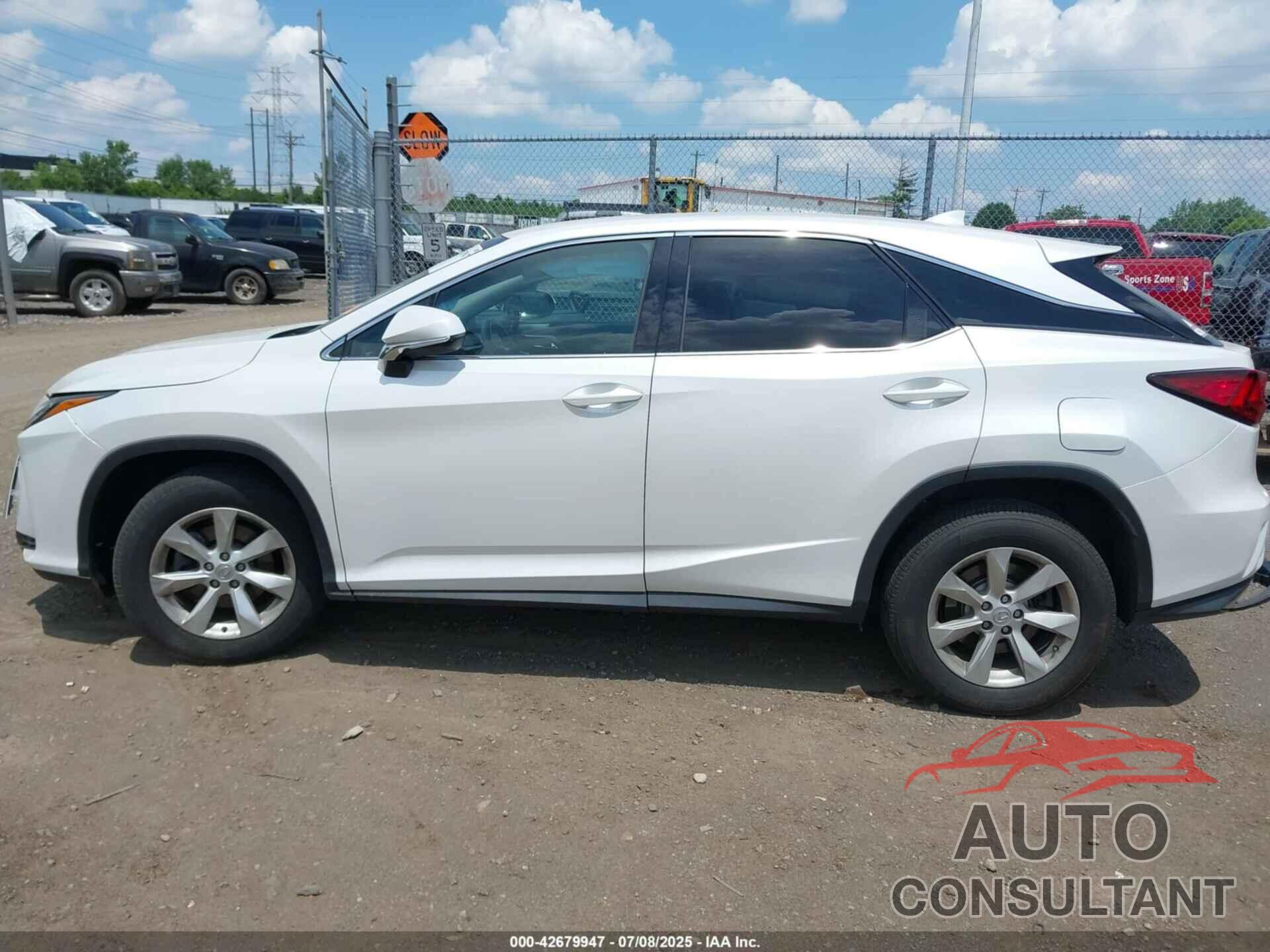 LEXUS RX 350 2017 - 2T2ZZMCA8HC069122
