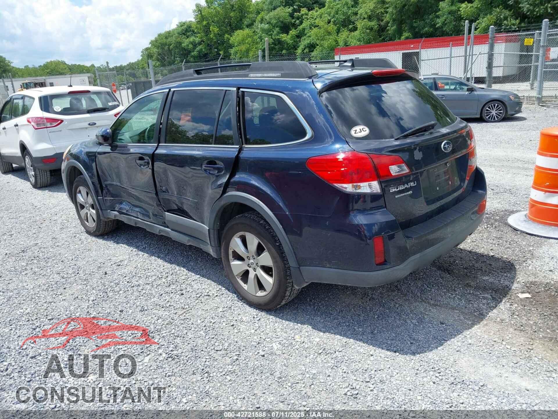 SUBARU OUTBACK 2012 - 4S4BRBLC0C3289508