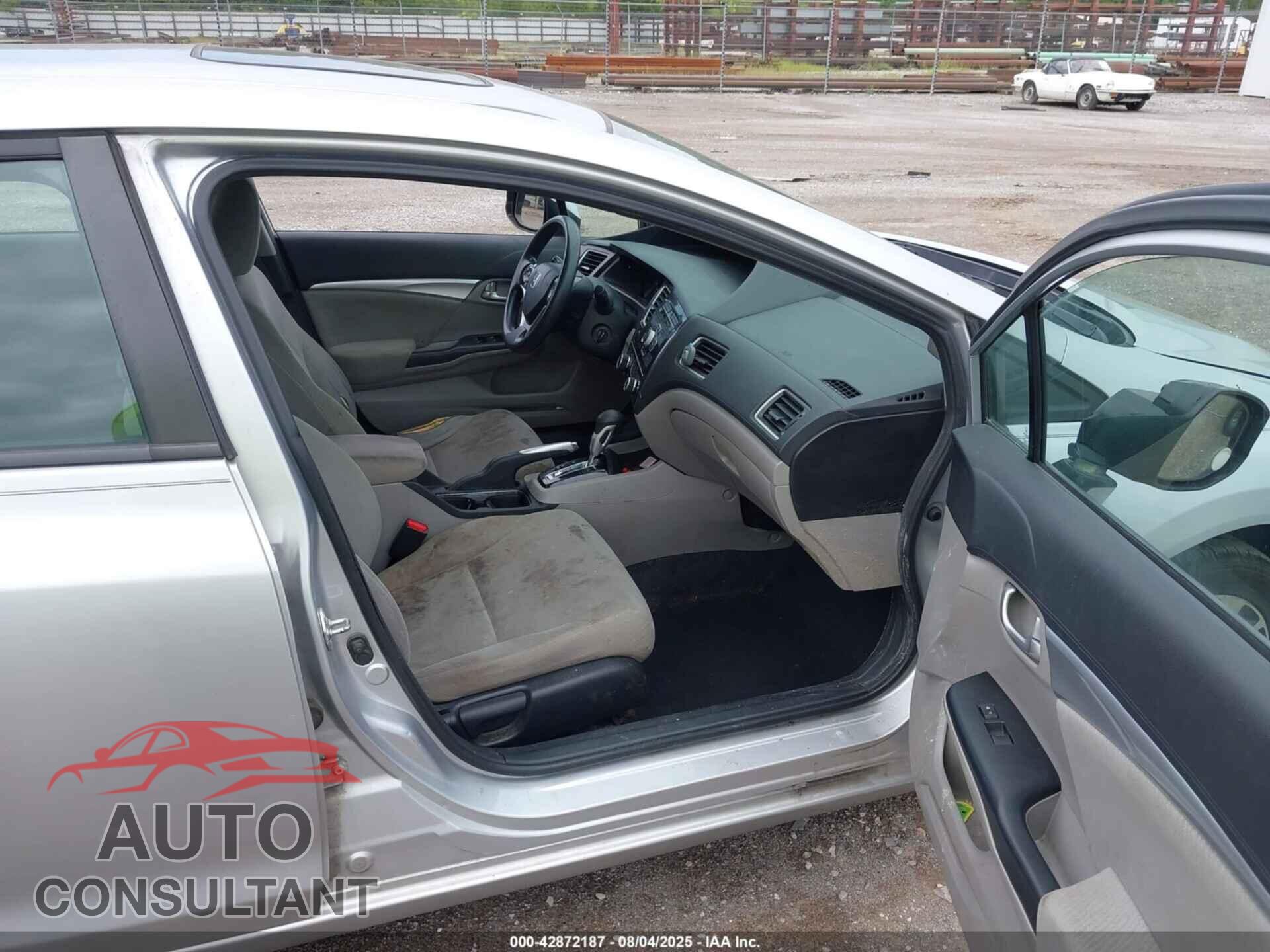 HONDA CIVIC 2013 - 19XFB2F85DE057742