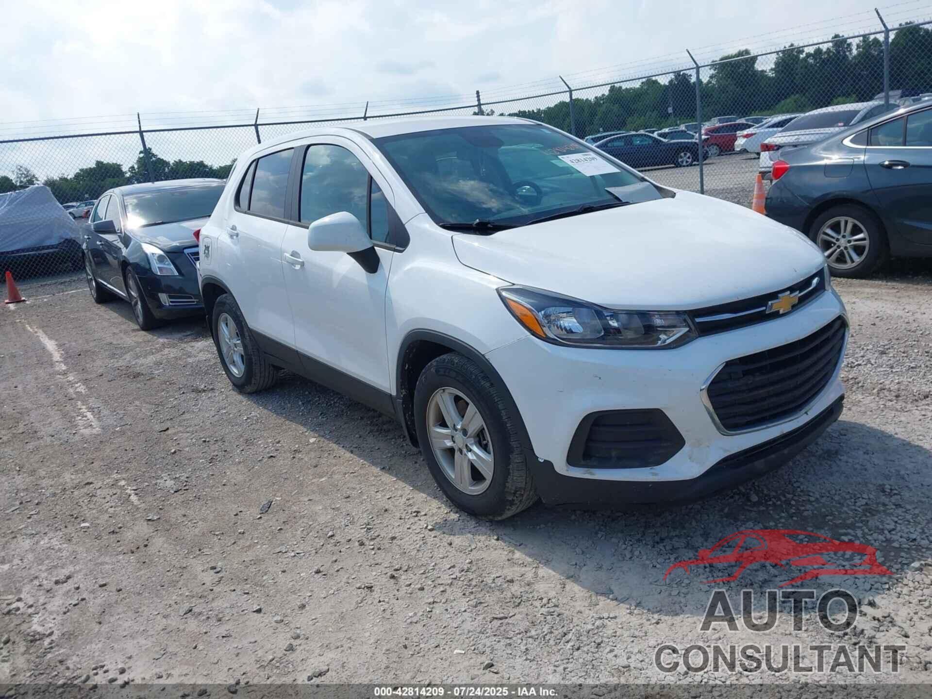 CHEVROLET TRAX 2020 - 3GNCJKSB6LL184671