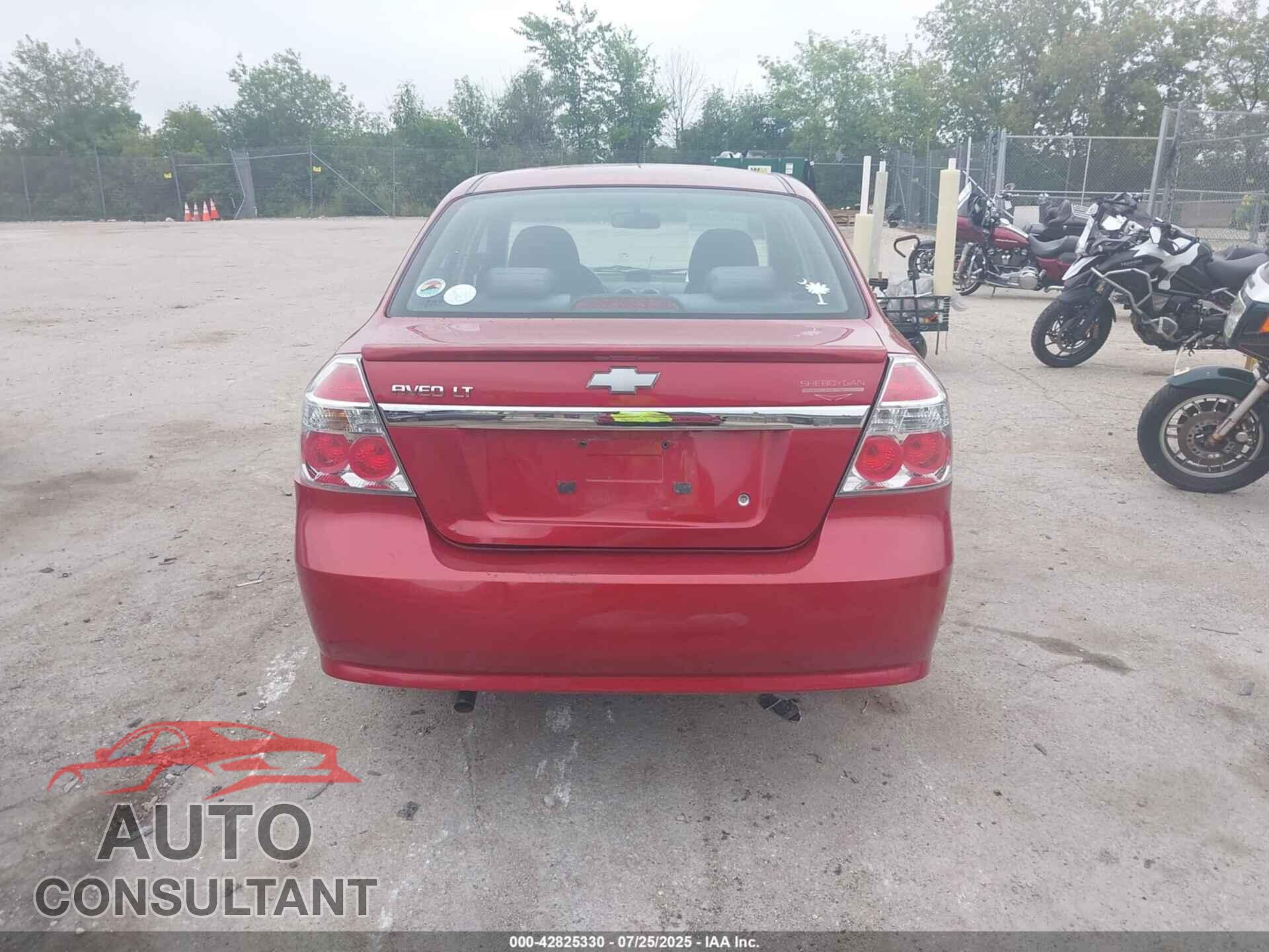 CHEVROLET AVEO 2011 - KL1TD5DEXBB205182