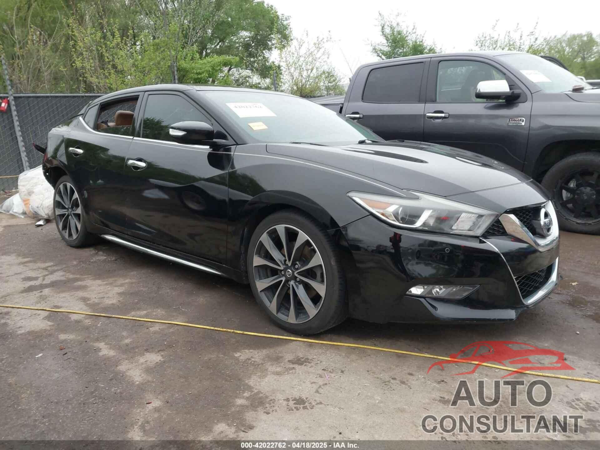 NISSAN MAXIMA 2016 - 1N4AA6AP2GC404089