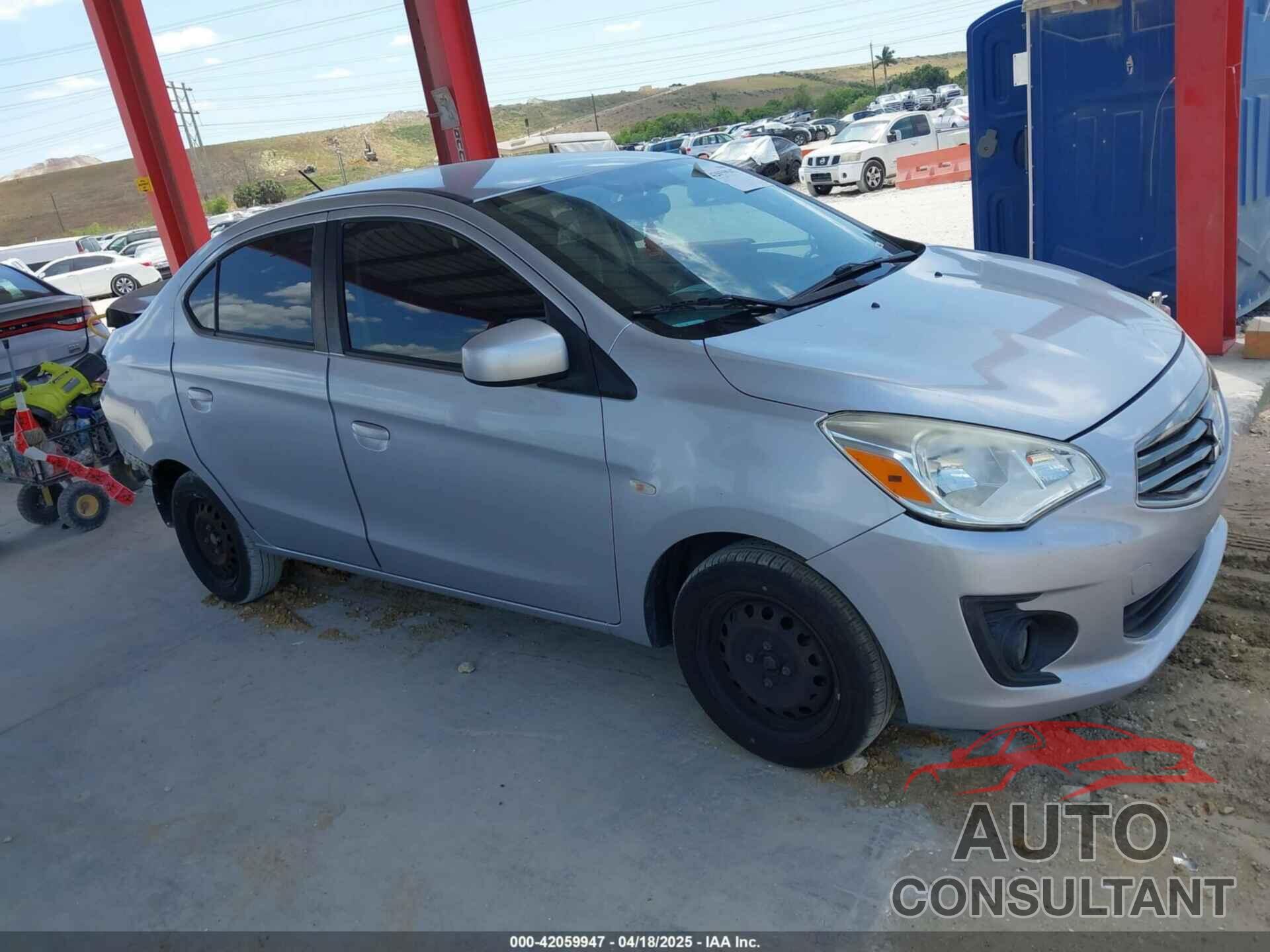 MITSUBISHI MIRAGE G4 2017 - ML32F3FJ6HHF14477