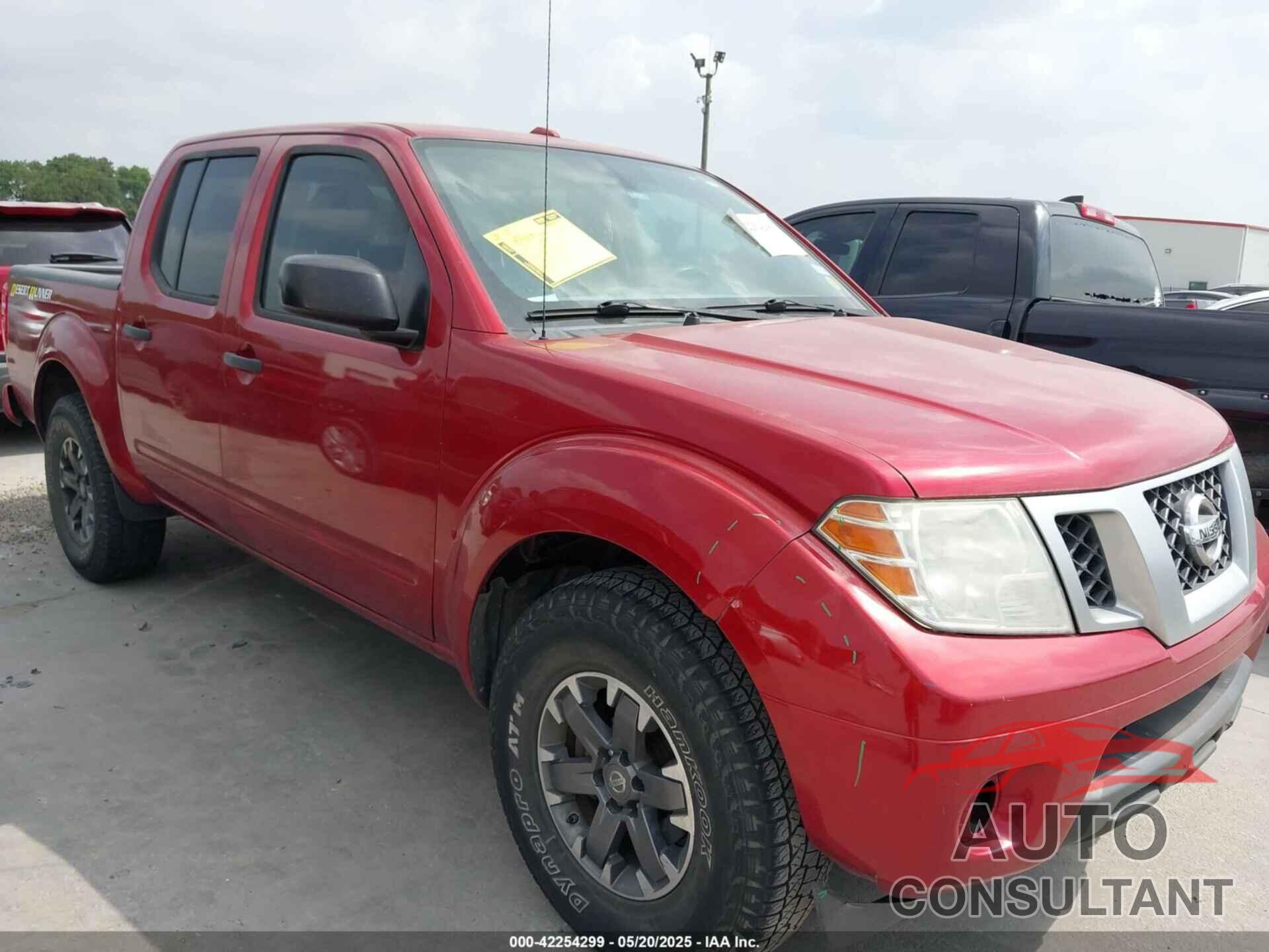 NISSAN FRONTIER 2016 - 1N6AD0ER8GN741474