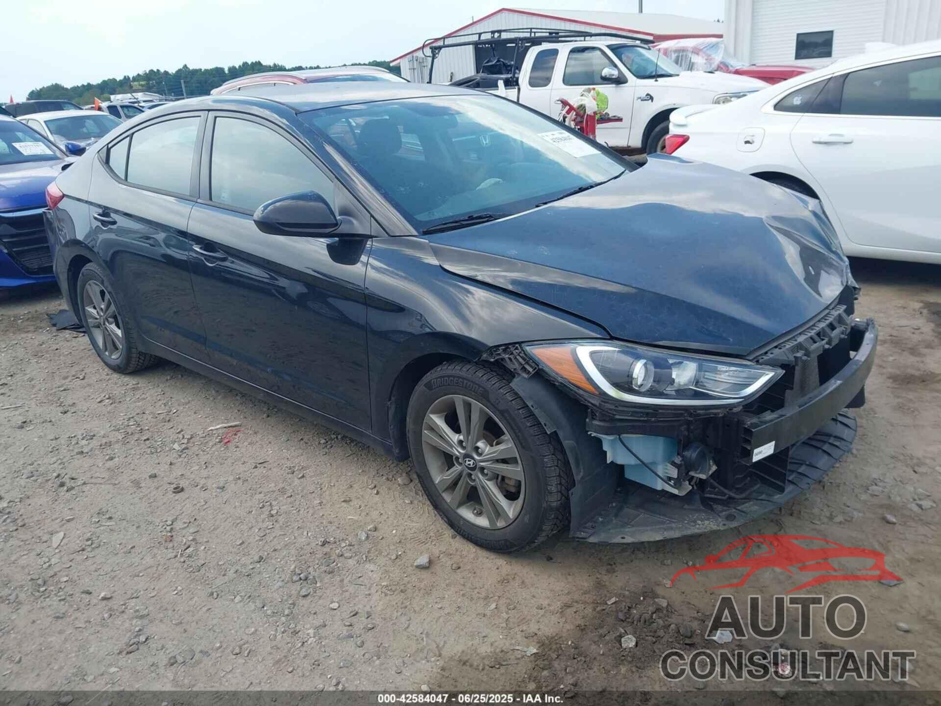 HYUNDAI ELANTRA 2018 - 5NPD84LF0JH275745