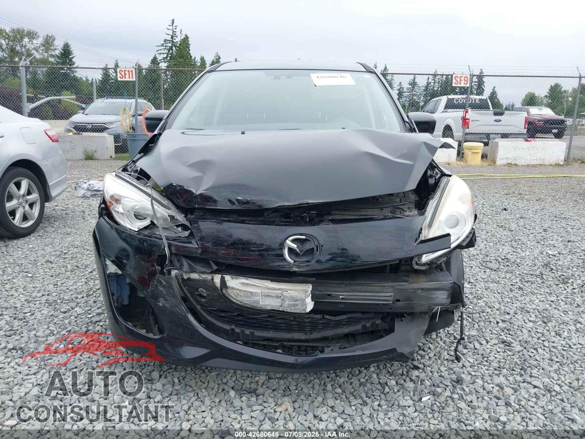 MAZDA MAZDA5 2012 - JM1CW2DL9C0112005