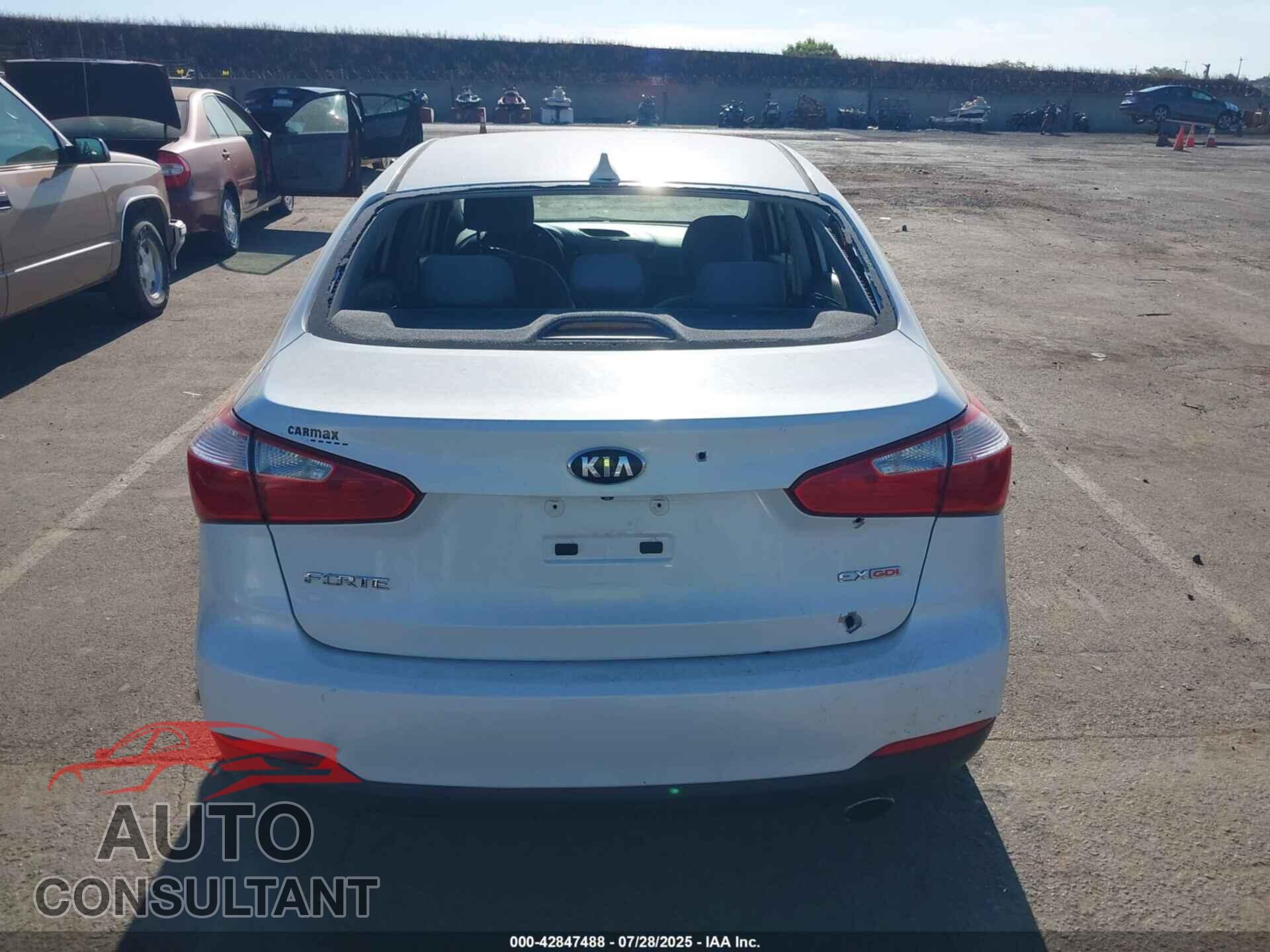 KIA FORTE 2014 - KNAFX4A8XE5114788