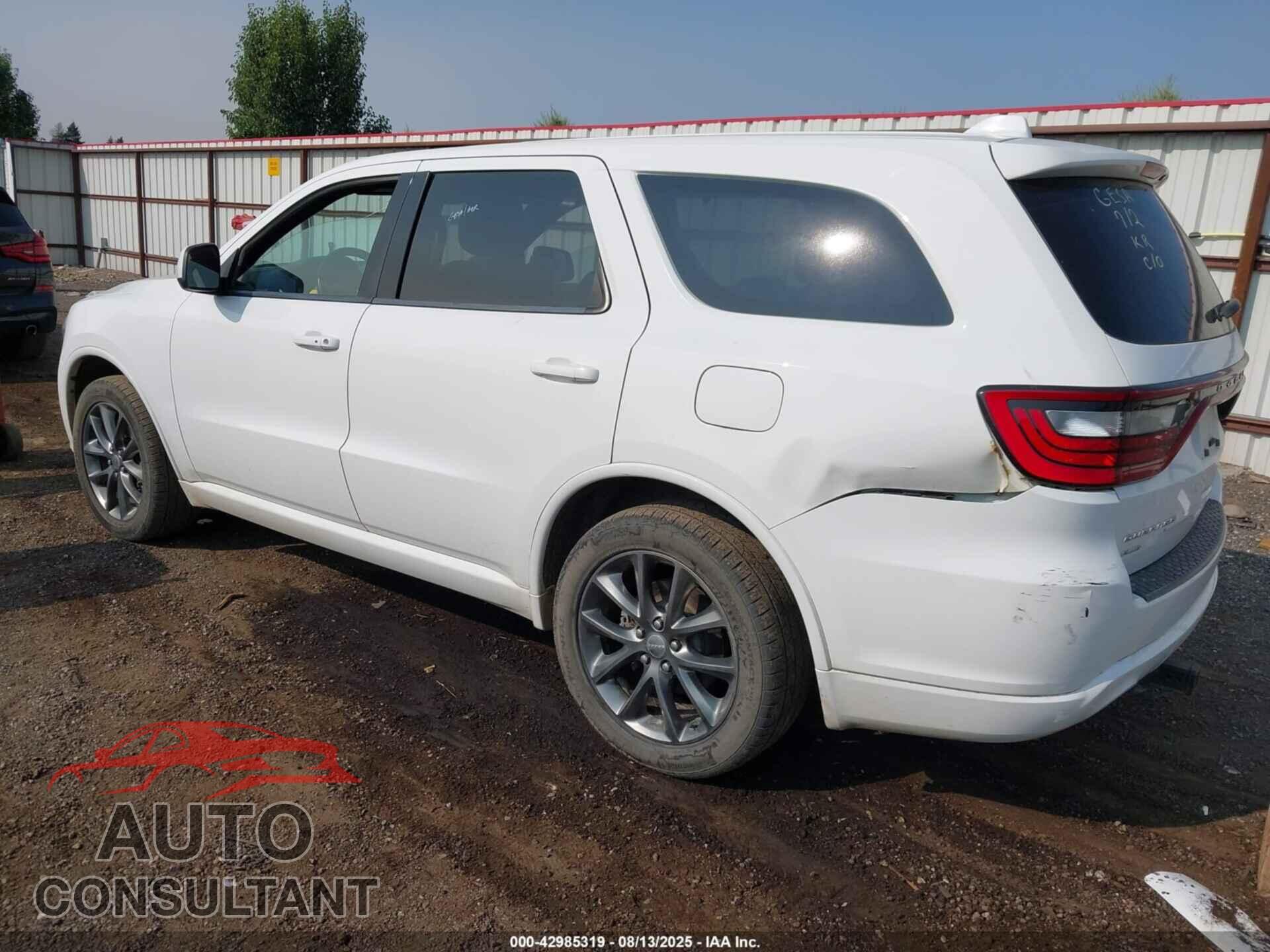 DODGE DURANGO 2015 - 1C4RDJAG8FC147509