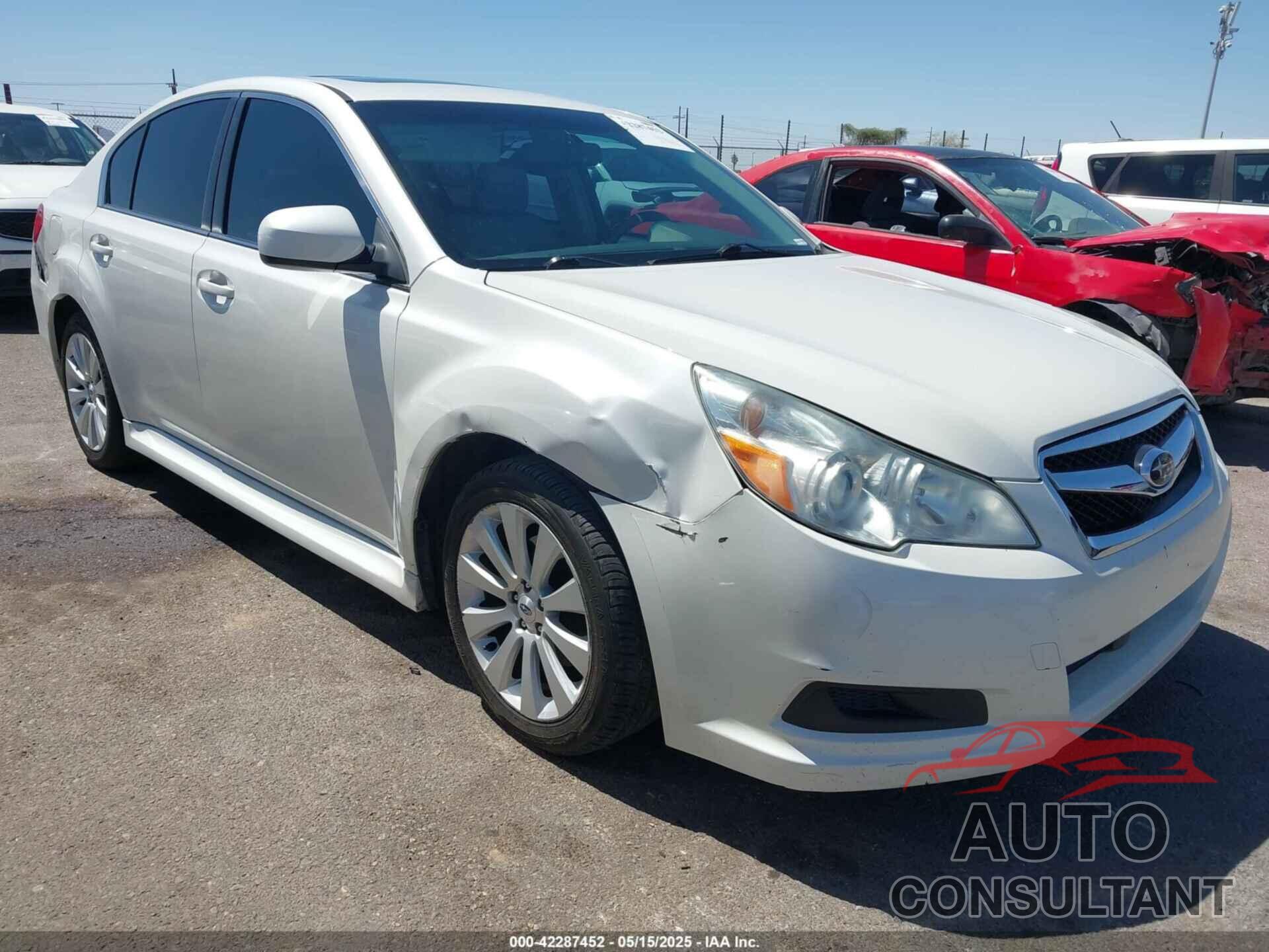 SUBARU LEGACY 2011 - 4S3BMBK62B3252666