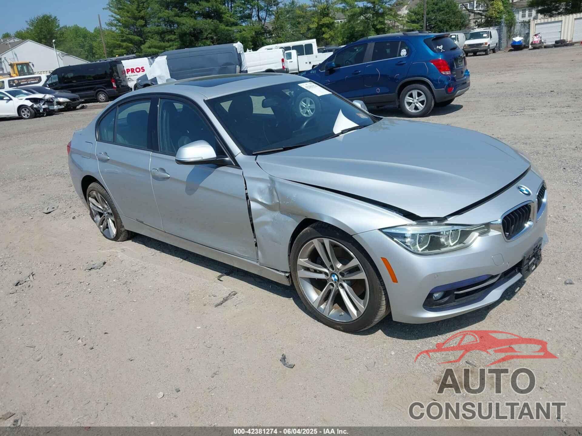 BMW 328I 2016 - WBA8E3G57GNU03541