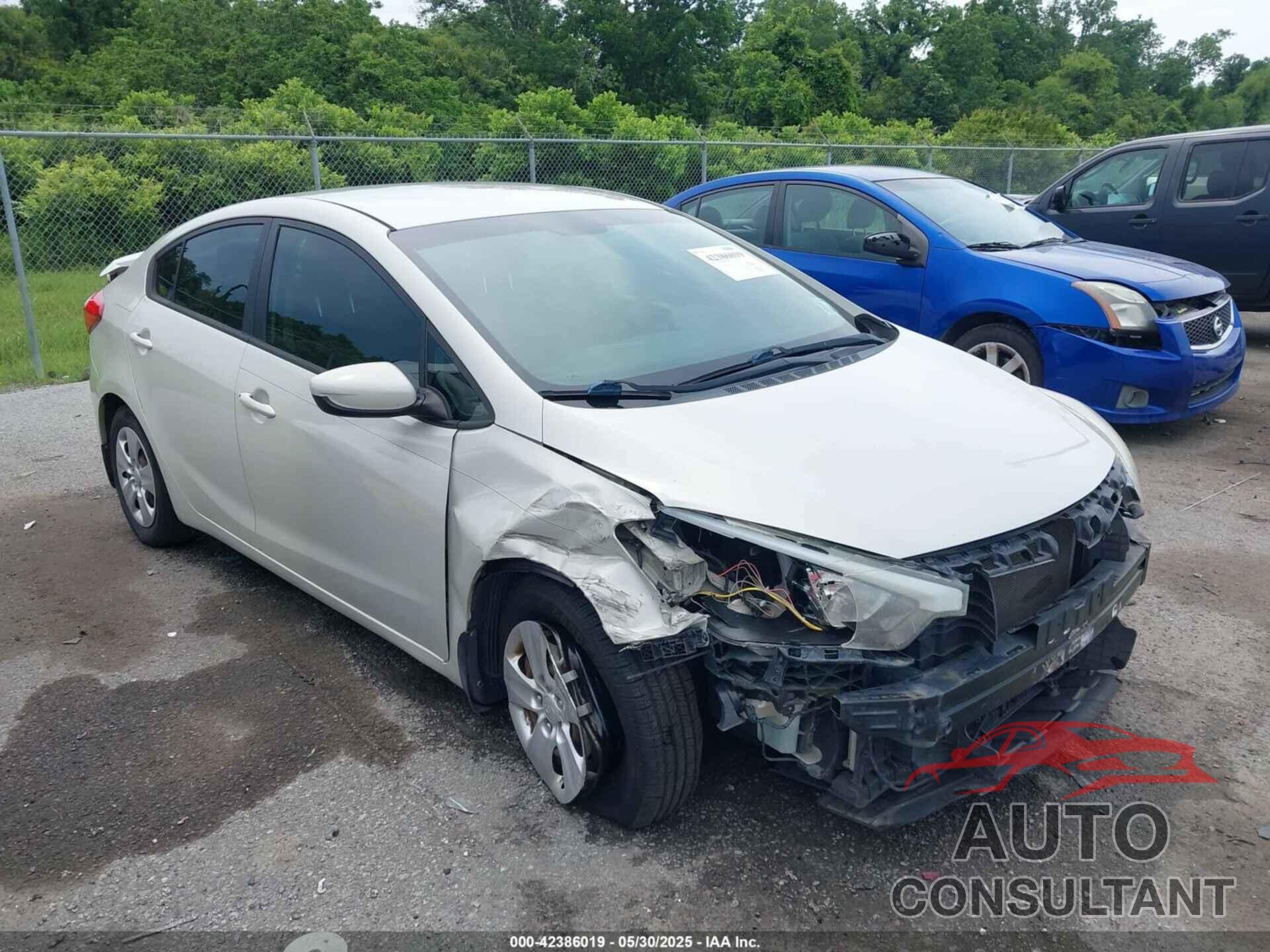 KIA FORTE 2015 - KNAFK4A6XF5364885