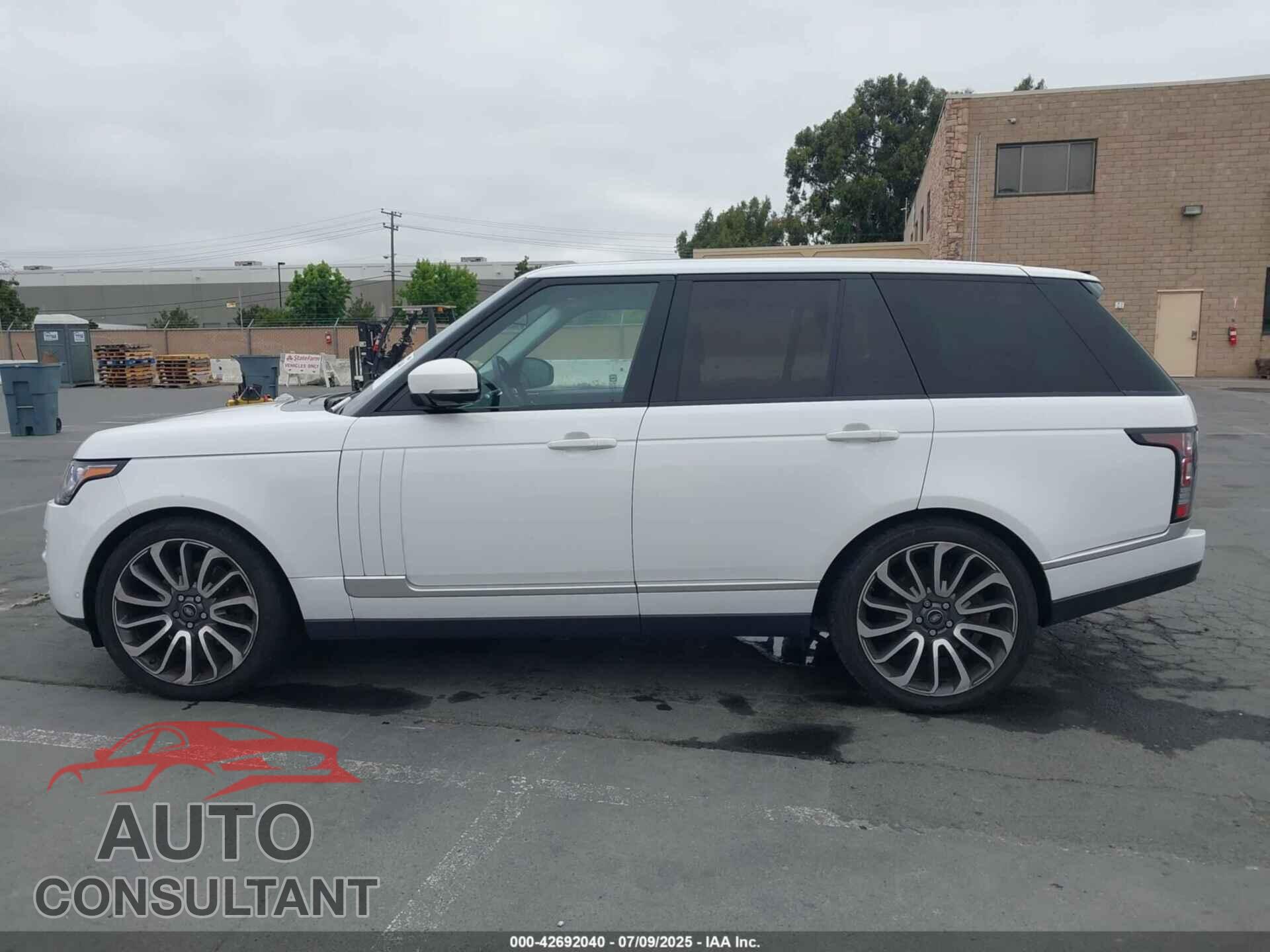 LAND ROVER RANGE ROVER 2015 - SALGS2VF2FA235545