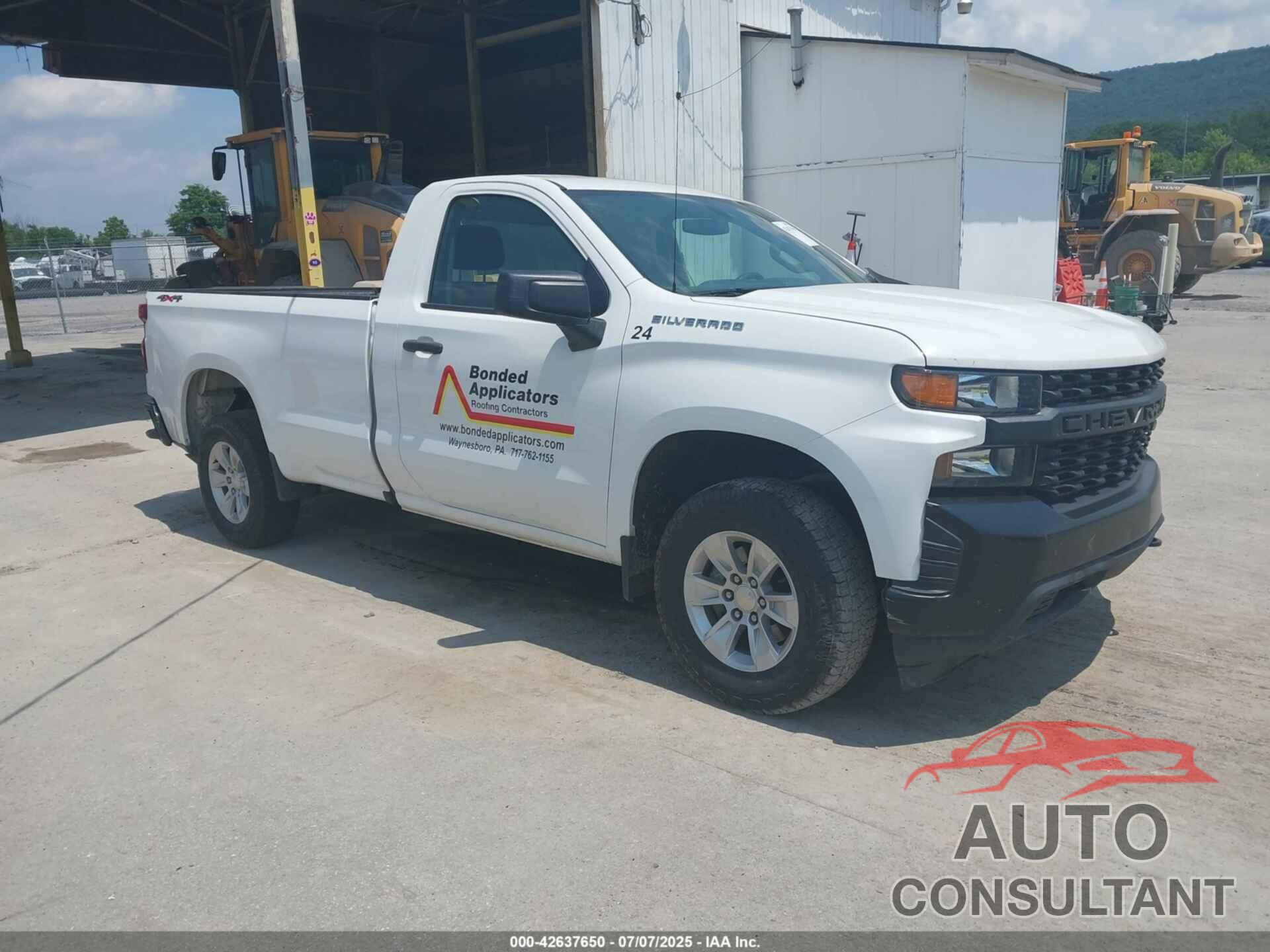 CHEVROLET SILVERADO 1500 2020 - 3GCNYAEH4LG201547
