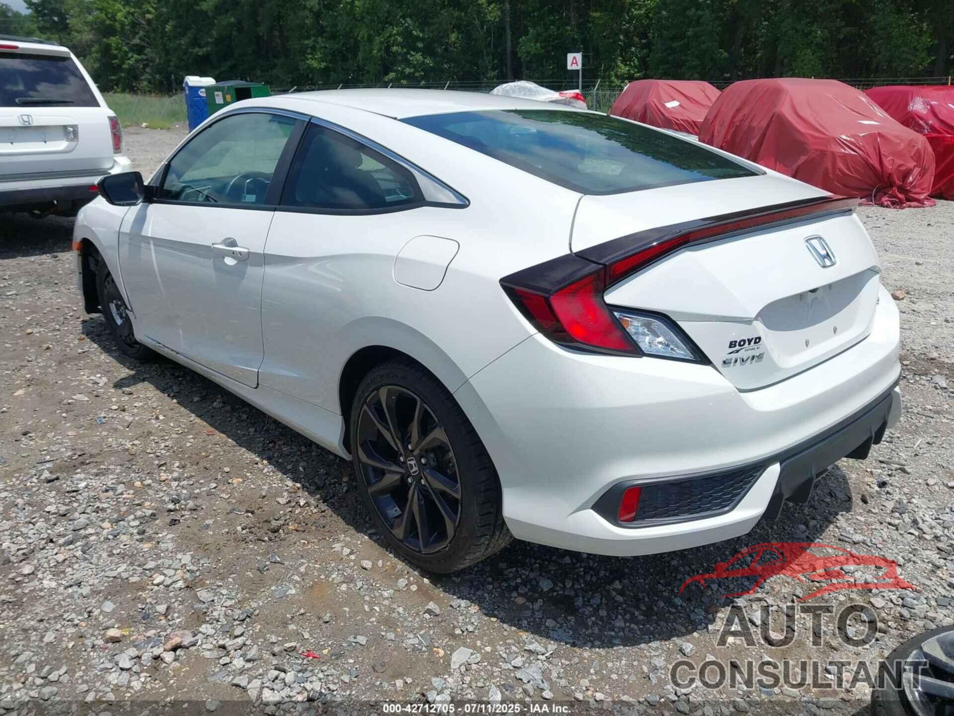 HONDA CIVIC 2019 - 2HGFC4B88KH300607