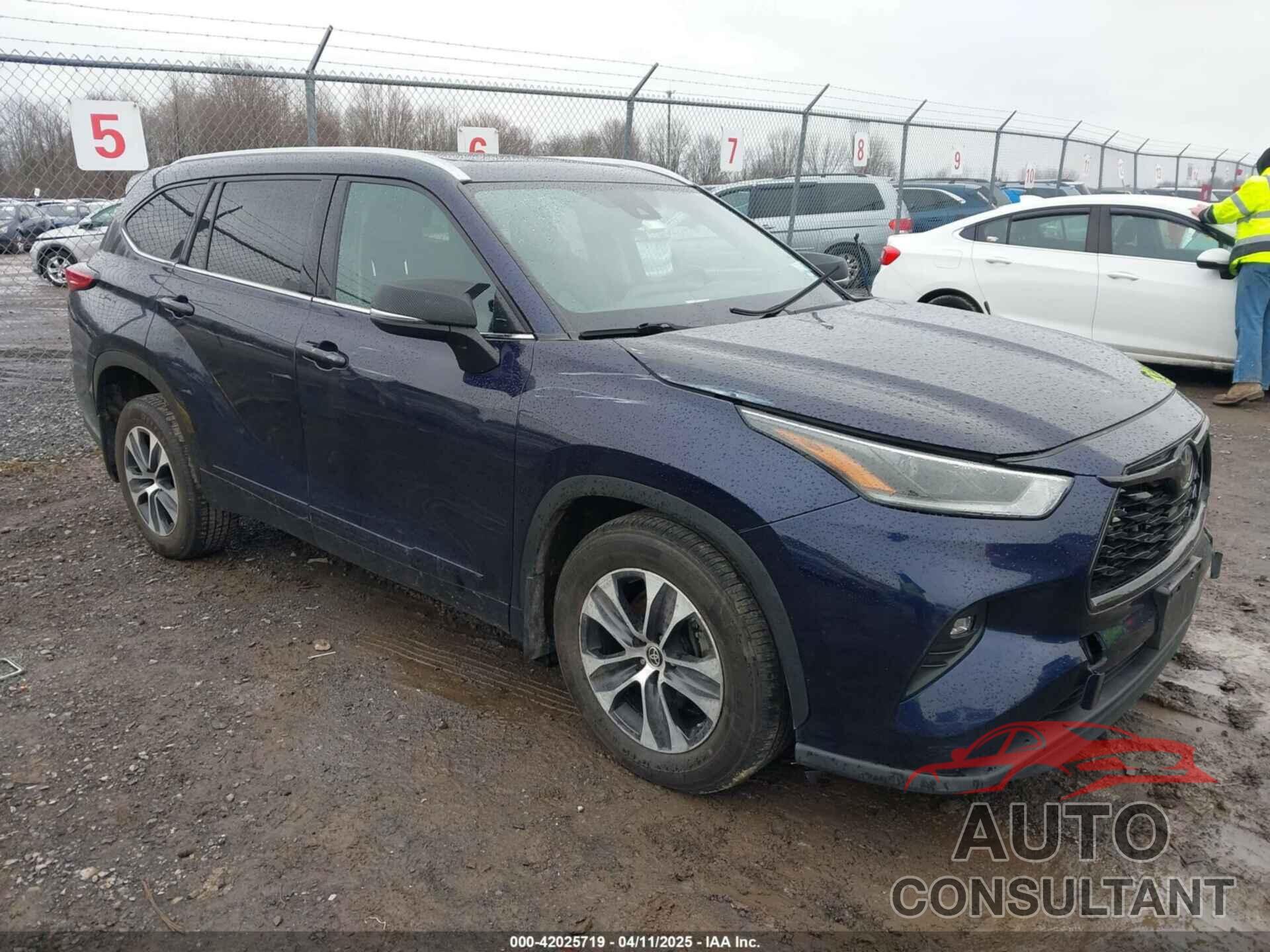 TOYOTA HIGHLANDER 2021 - 5TDGZRBH7MS557907