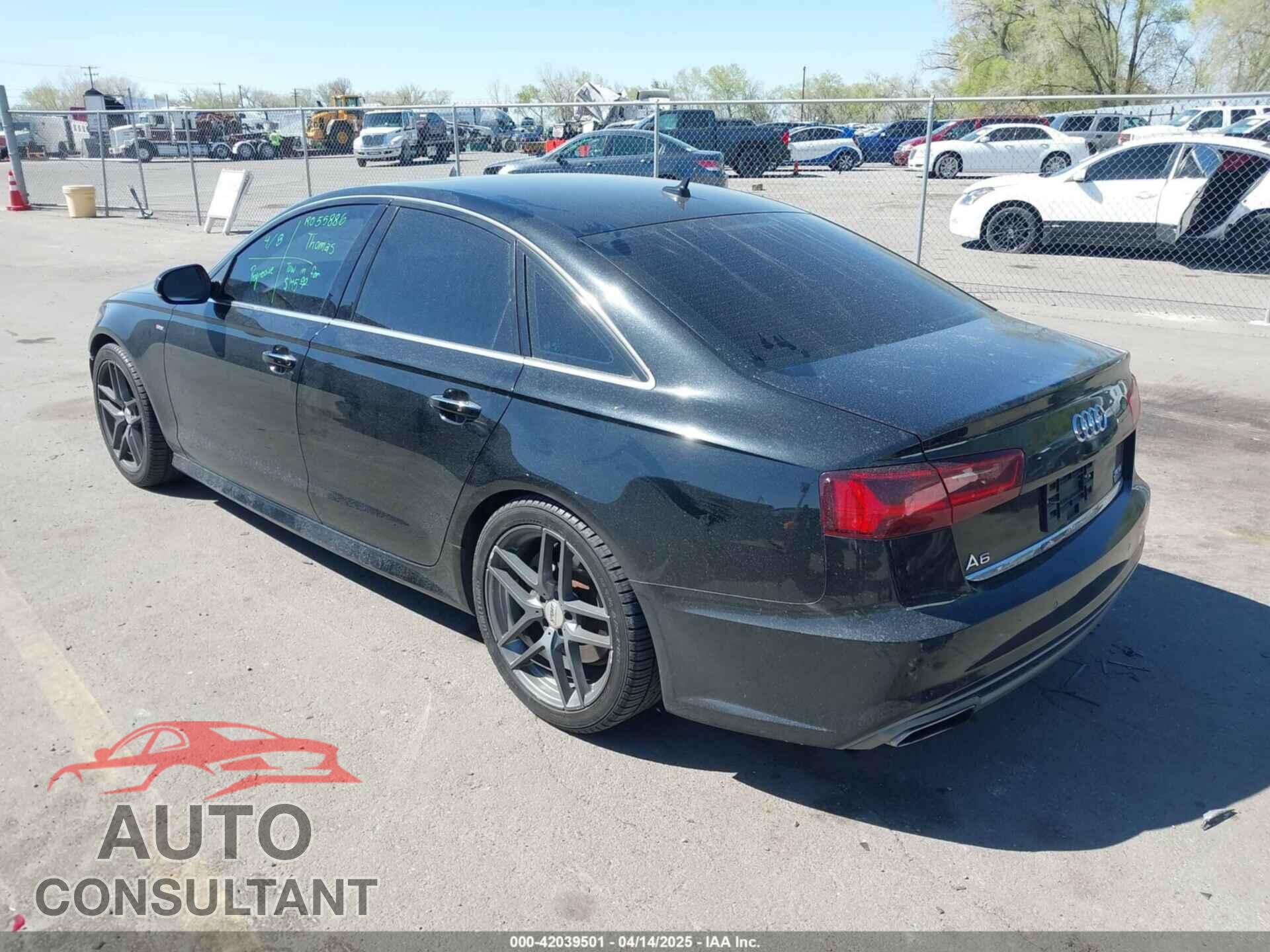 AUDI A6 2016 - WAUGFAFC8GN090268