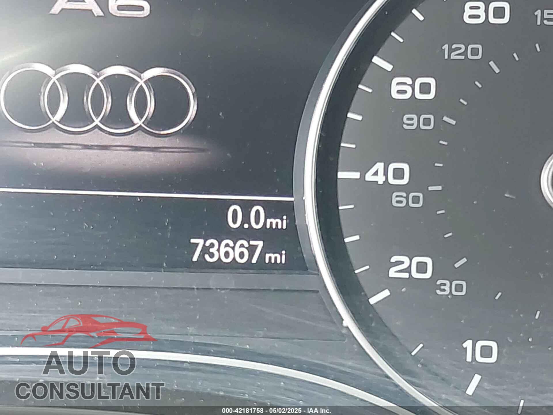 AUDI A6 2017 - WAUF8AFC7HN078183