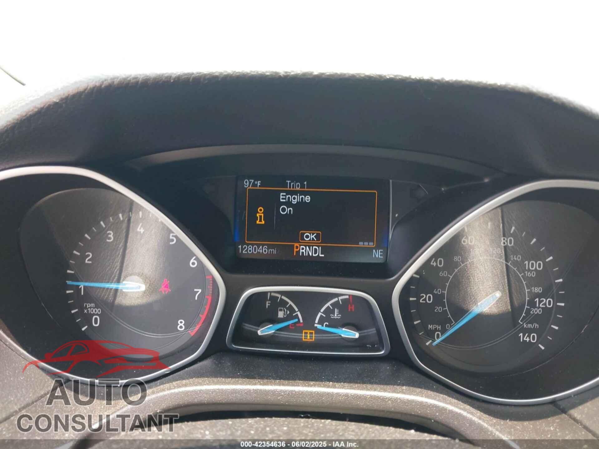 FORD FOCUS 2016 - 1FADP3F29GL401567