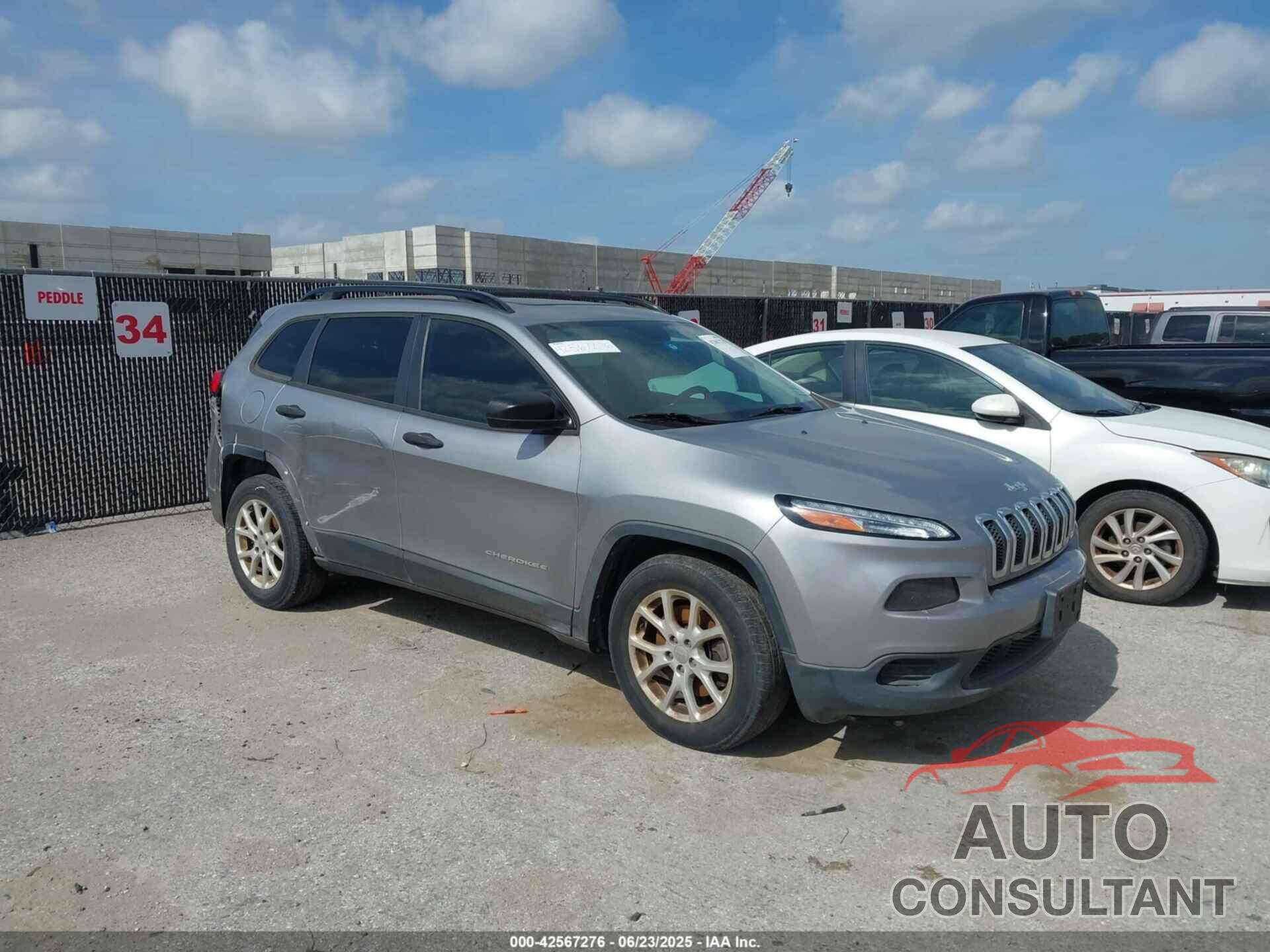 JEEP CHEROKEE 2016 - 1C4PJLAB3GW230328
