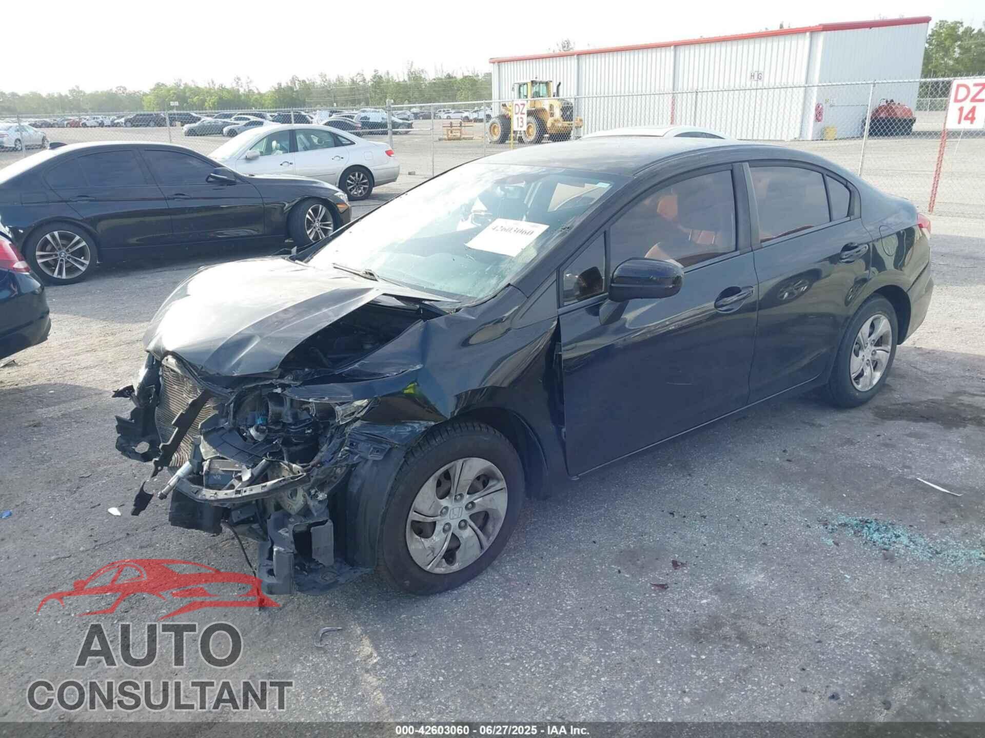 HONDA CIVIC 2014 - 19XFB2F54EE045296