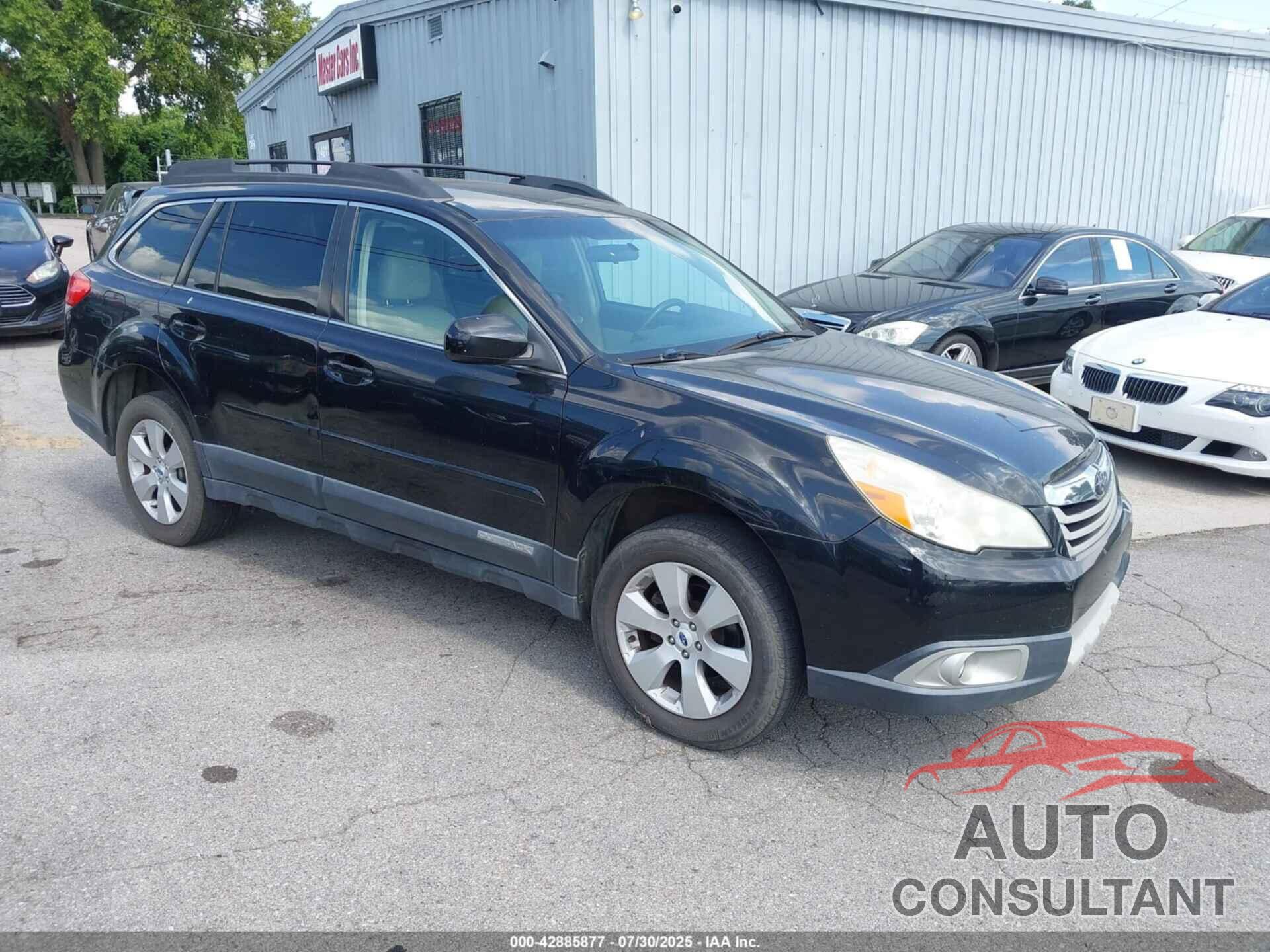 SUBARU OUTBACK 2012 - 4S4BRCJC1C3290904