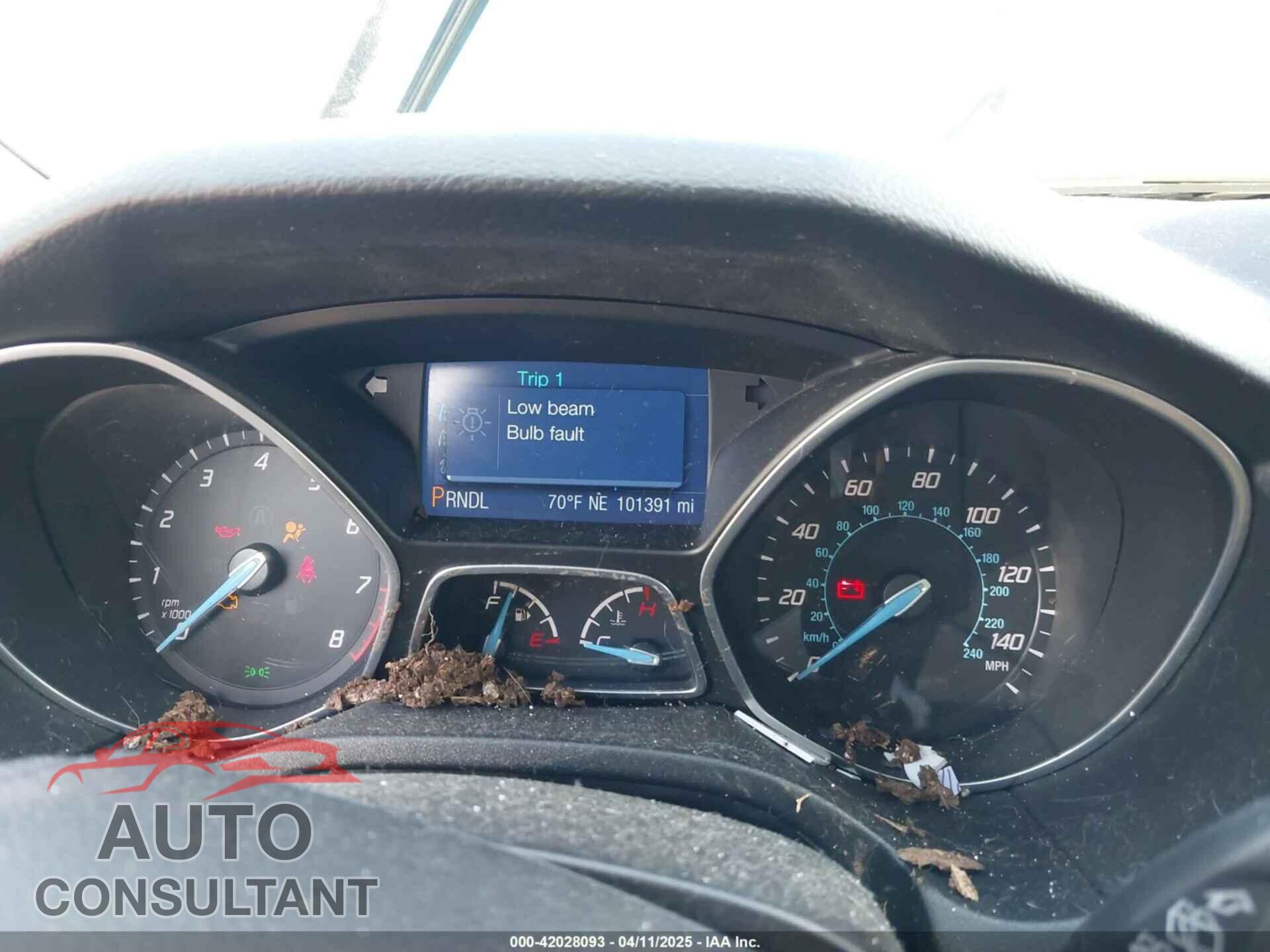 FORD FOCUS 2013 - 1FADP3K29DL283330