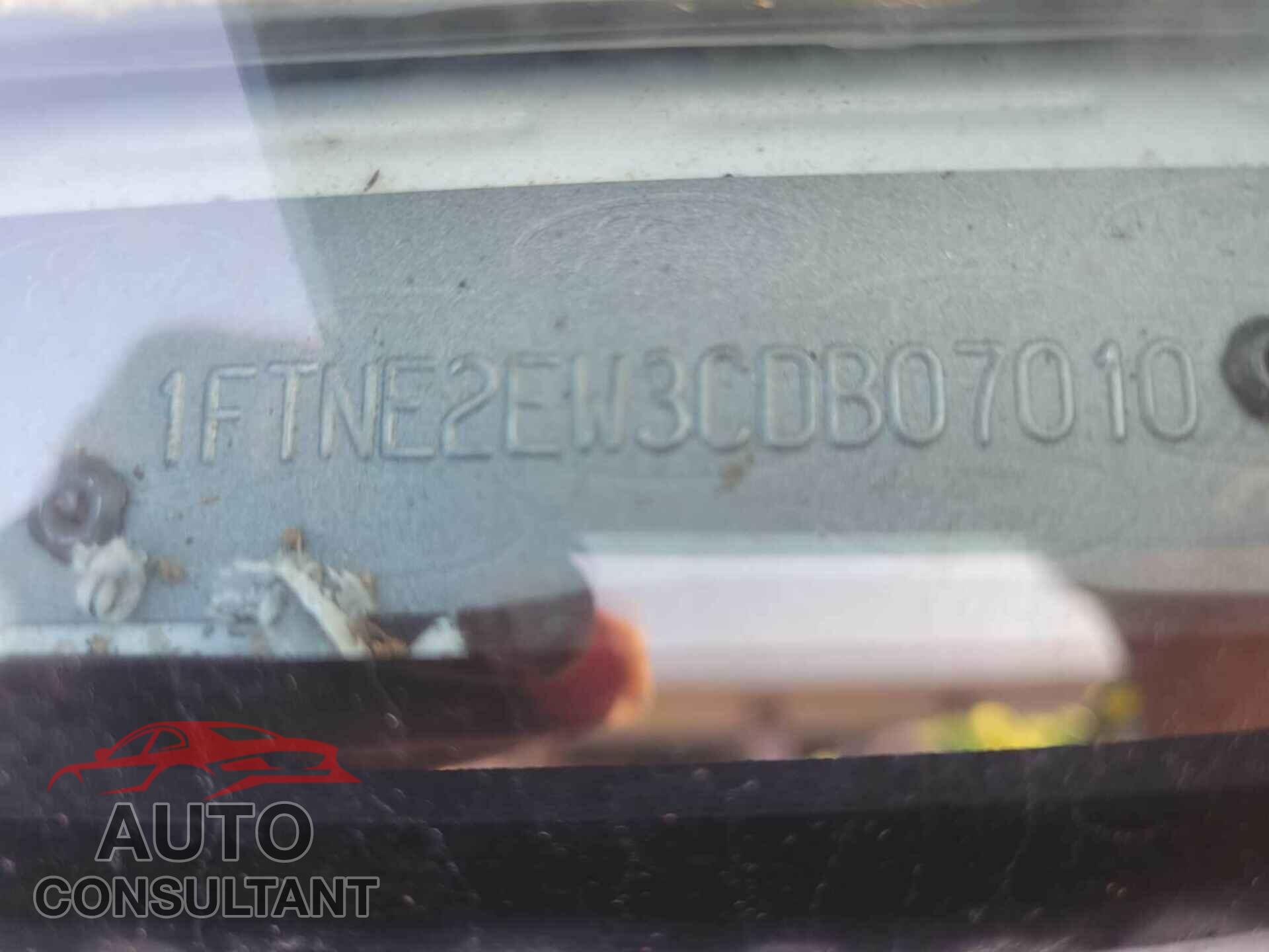 FORD ECONOLINE 2012 - 1FTNE2EW3CDB07010