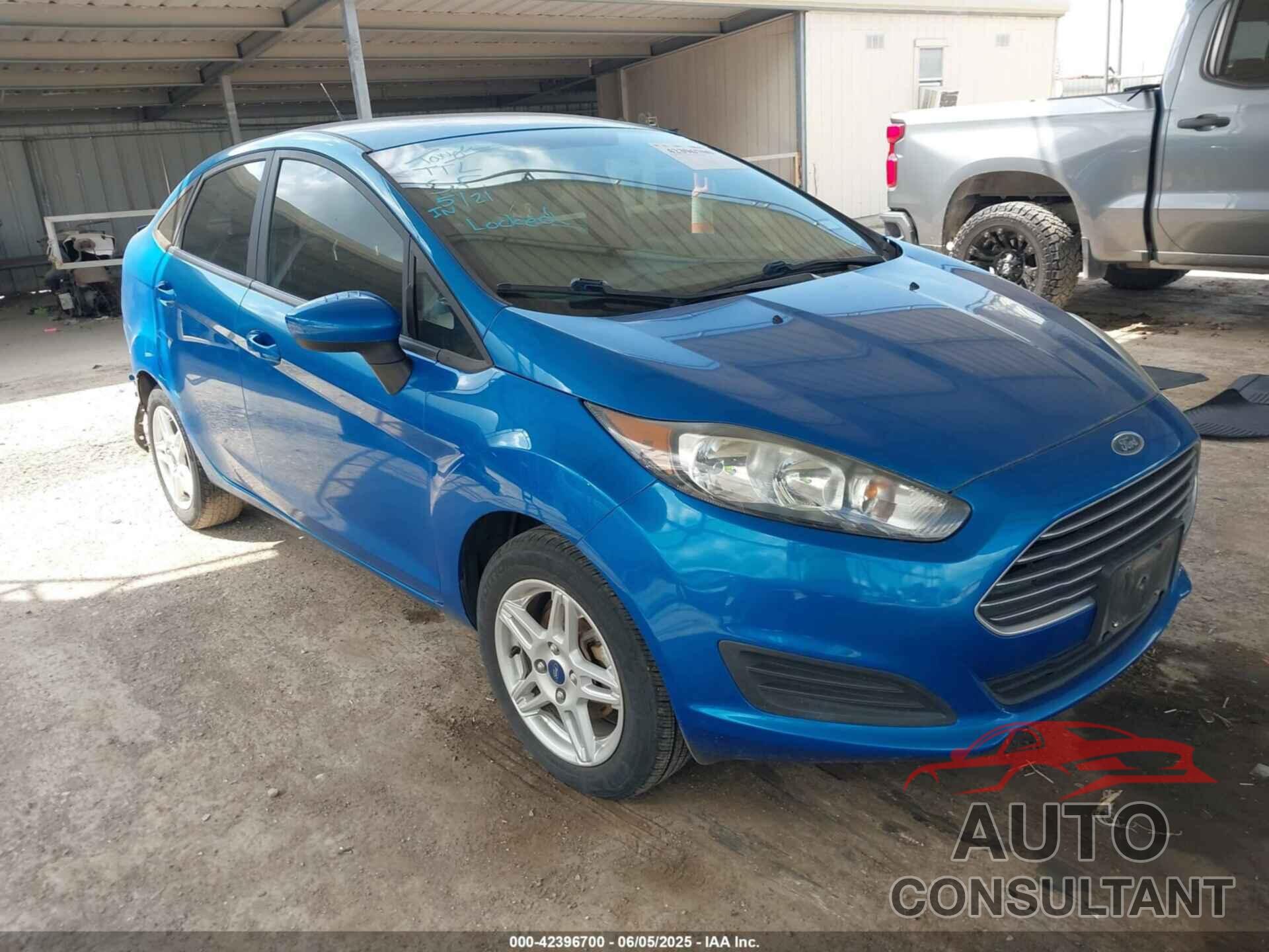 FORD FIESTA 2017 - 3FADP4BJ4HM168037