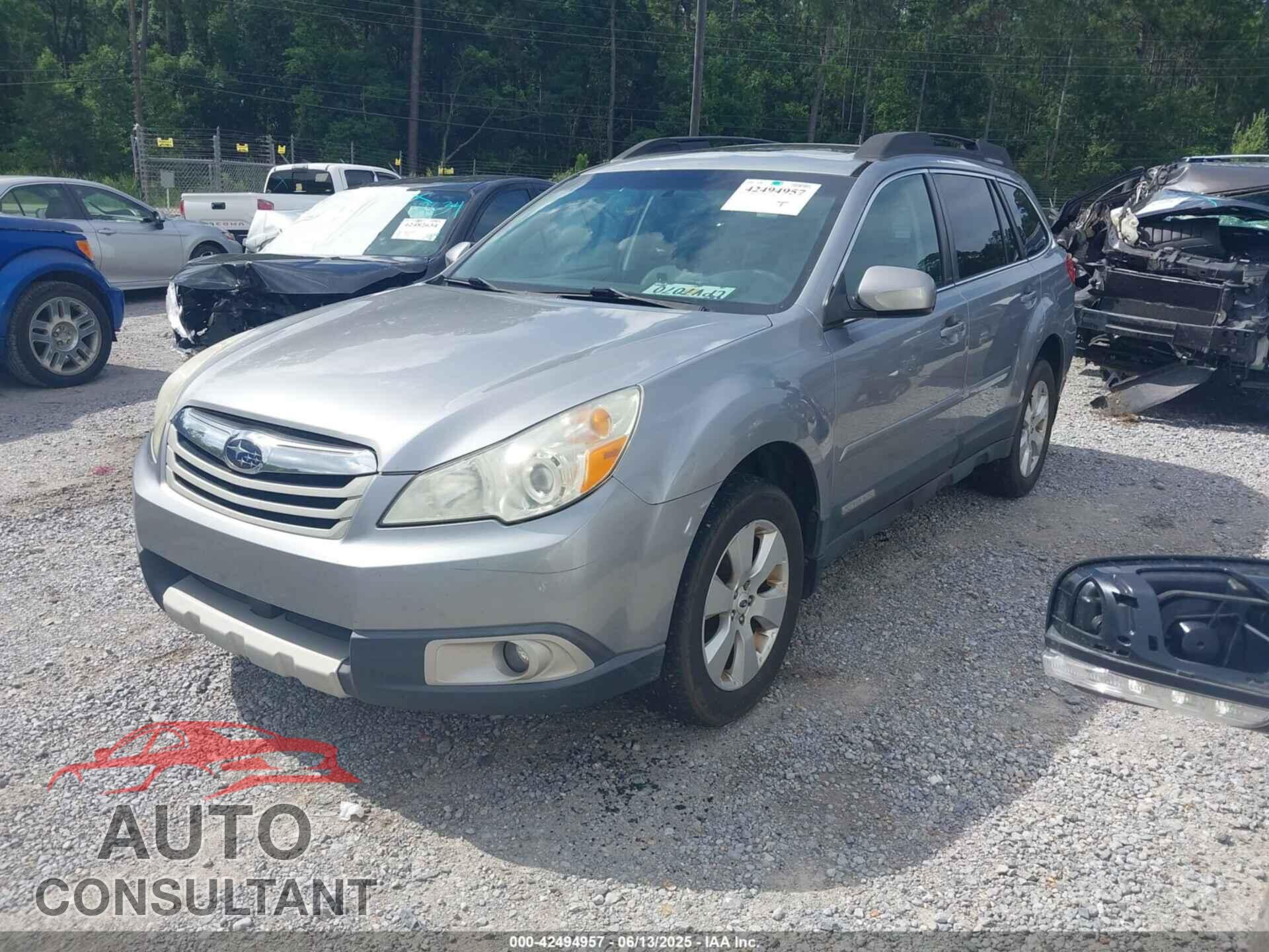 SUBARU OUTBACK 2011 - 4S4BRBKC9B3433010