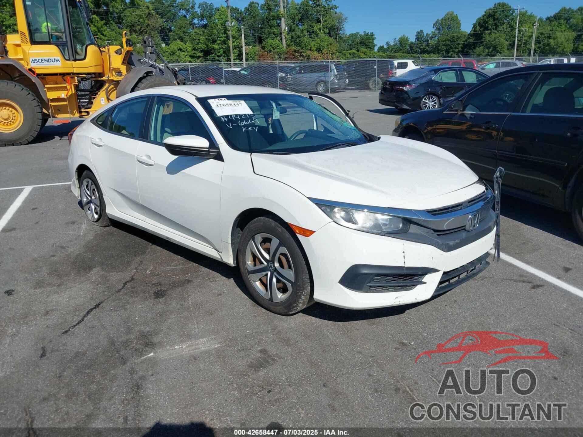 HONDA CIVIC 2018 - 2HGFC2F51JH556669