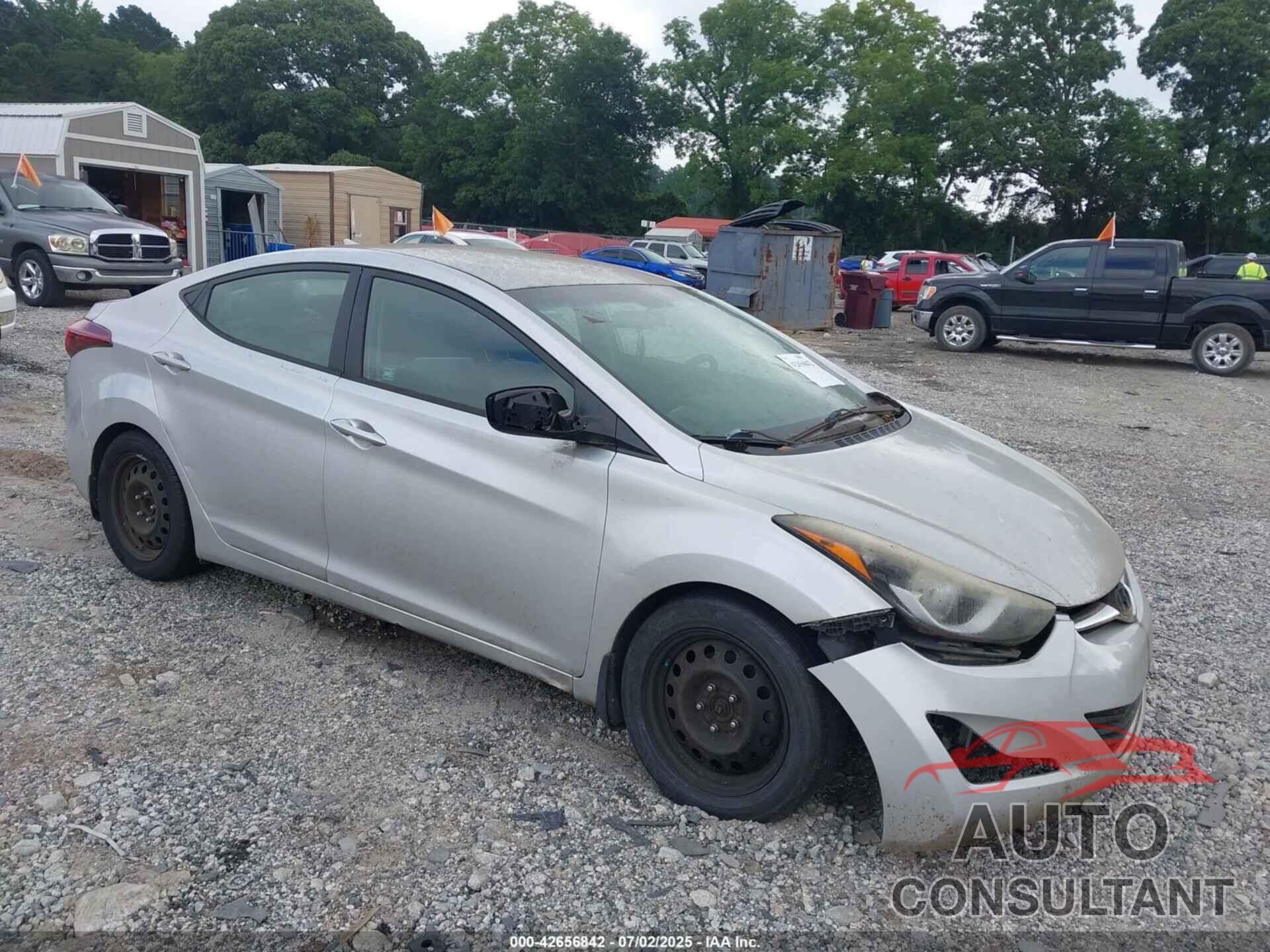 HYUNDAI ELANTRA 2016 - 5NPDH4AE6GH721951