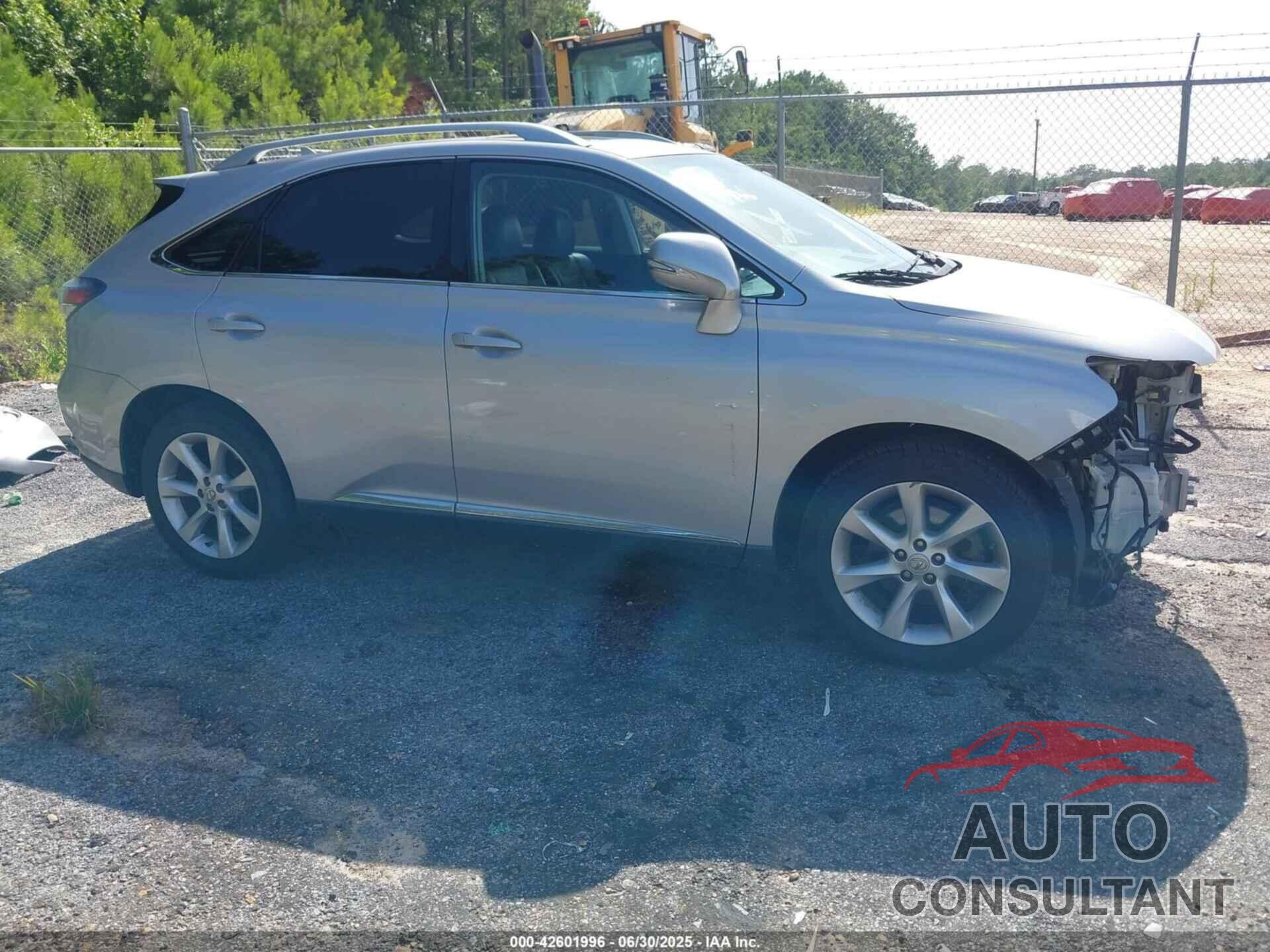 LEXUS RX 350 2011 - 2T2ZK1BA2BC052070