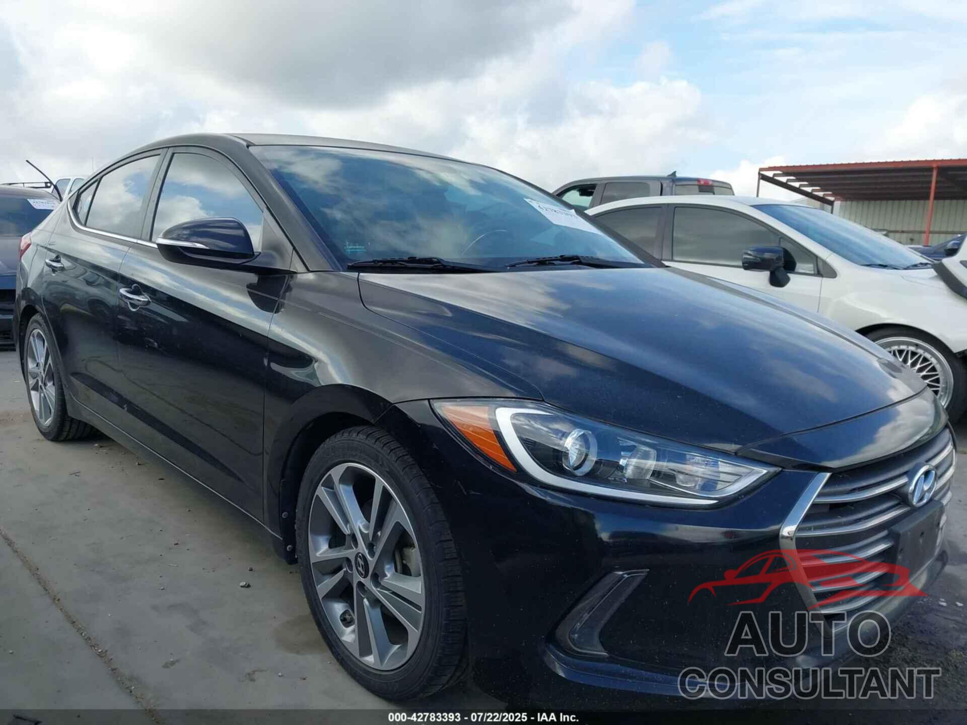 HYUNDAI ELANTRA 2017 - KMHD84LF3HU260202