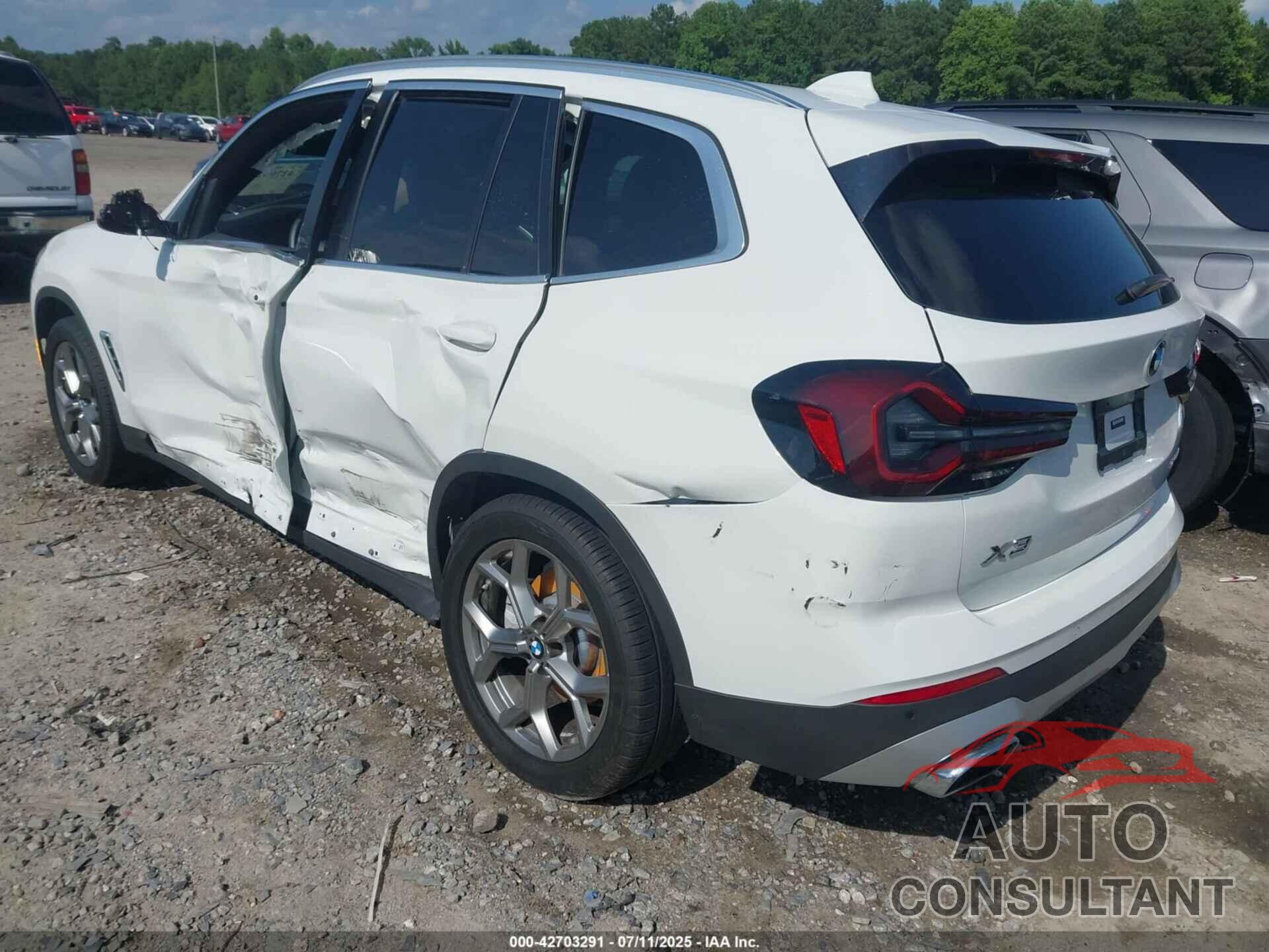 BMW X3 2022 - 5UX53DP07N9M93588