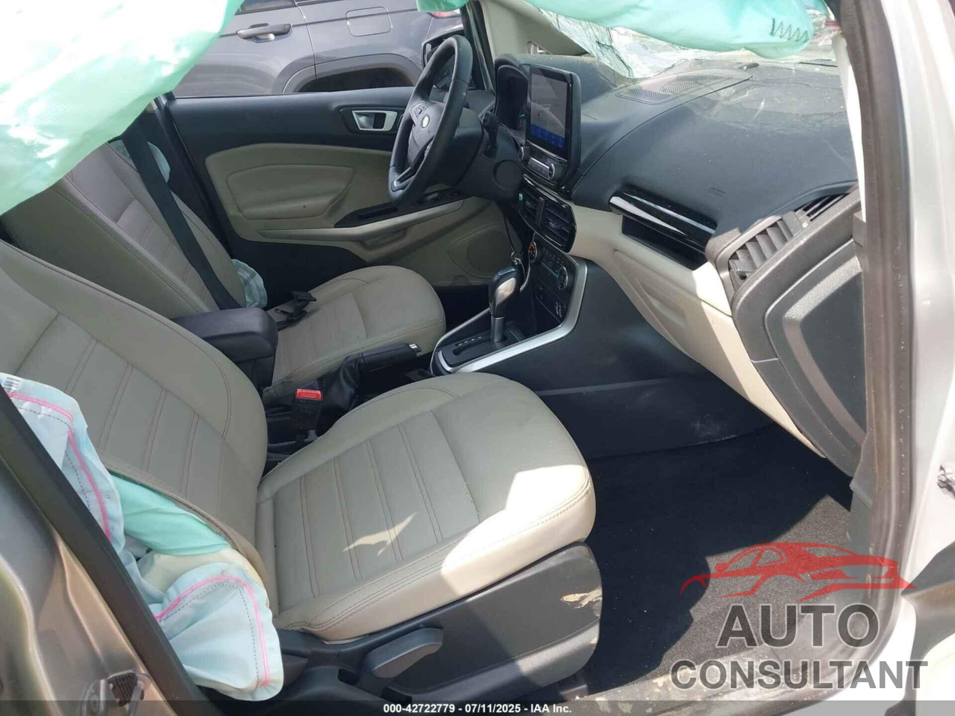 FORD ECOSPORT 2021 - MAJ3S2KE4MC455312