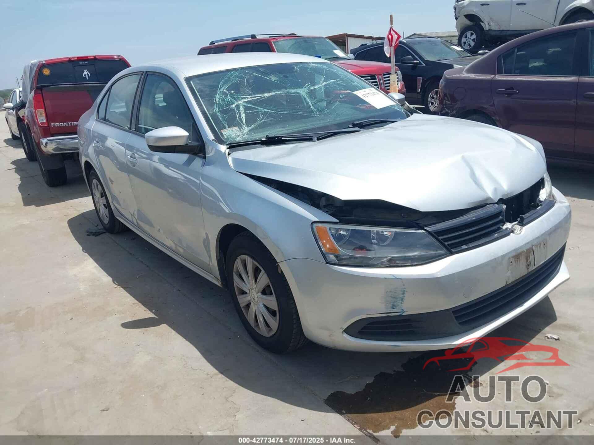 VOLKSWAGEN JETTA 2011 - 3VW2K7AJ9BM390273