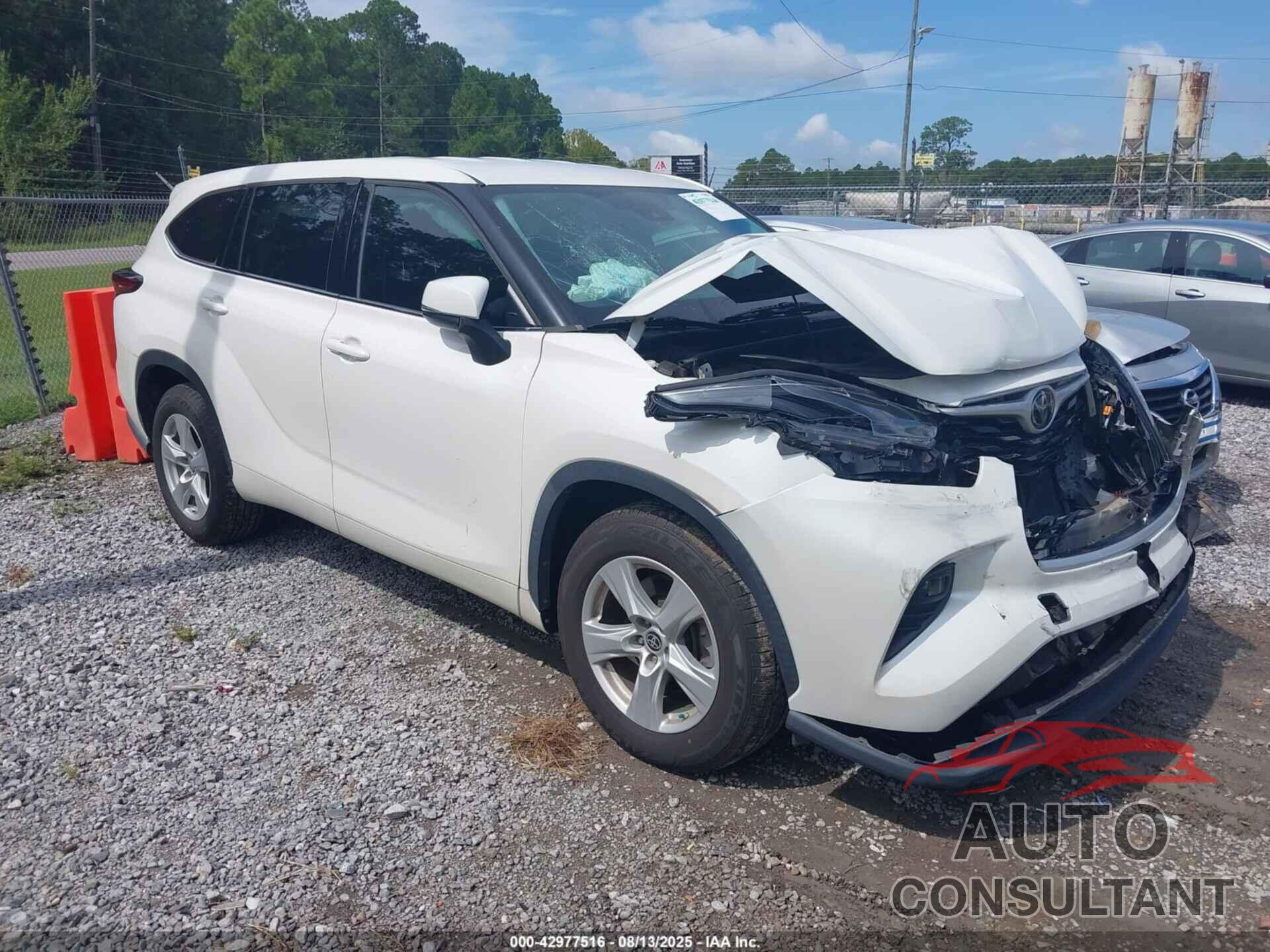 TOYOTA HIGHLANDER 2021 - 5TDZZRAH6MS033965