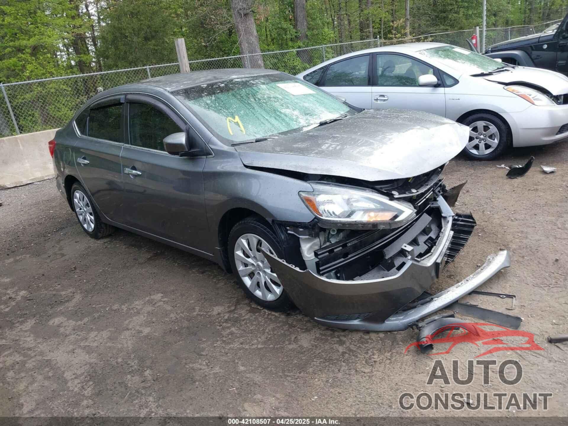 NISSAN SENTRA 2017 - 3N1AB7AP4HY346415