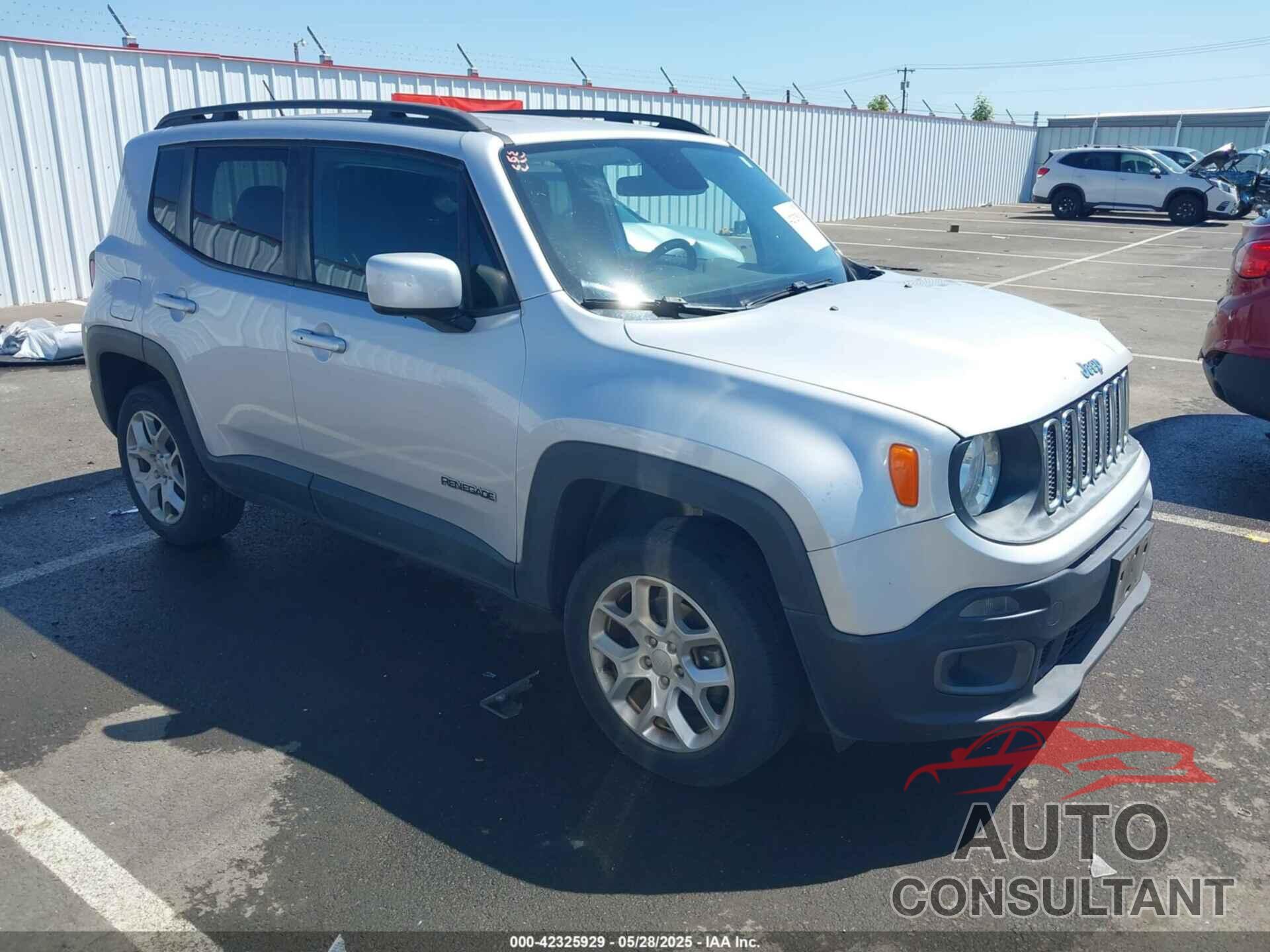 JEEP RENEGADE 2016 - ZACCJBBT1GPD03368