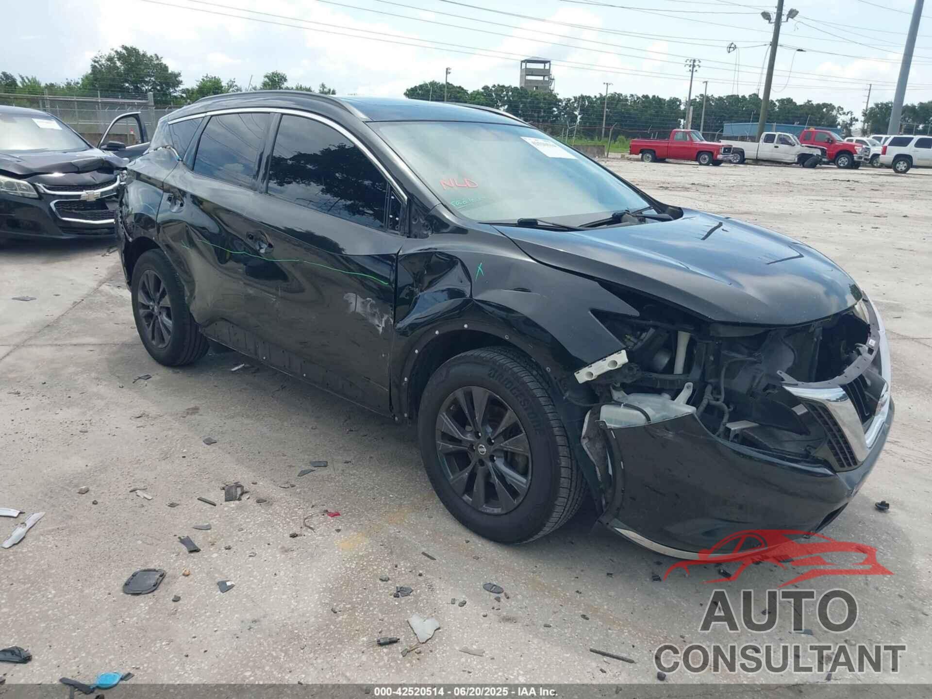 NISSAN MURANO 2018 - 5N1AZ2MG9JN114382