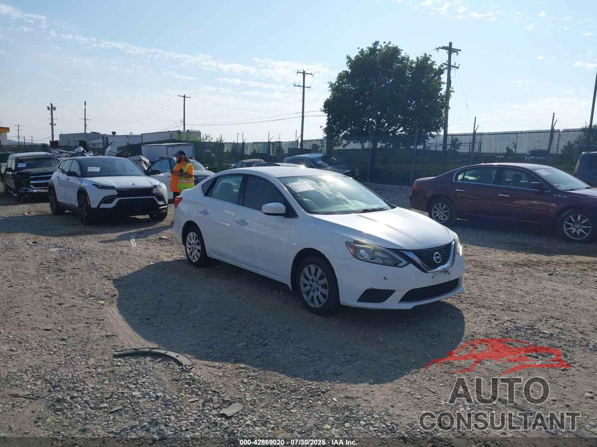 NISSAN SENTRA 2016 - 3N1AB7AP7GY313357