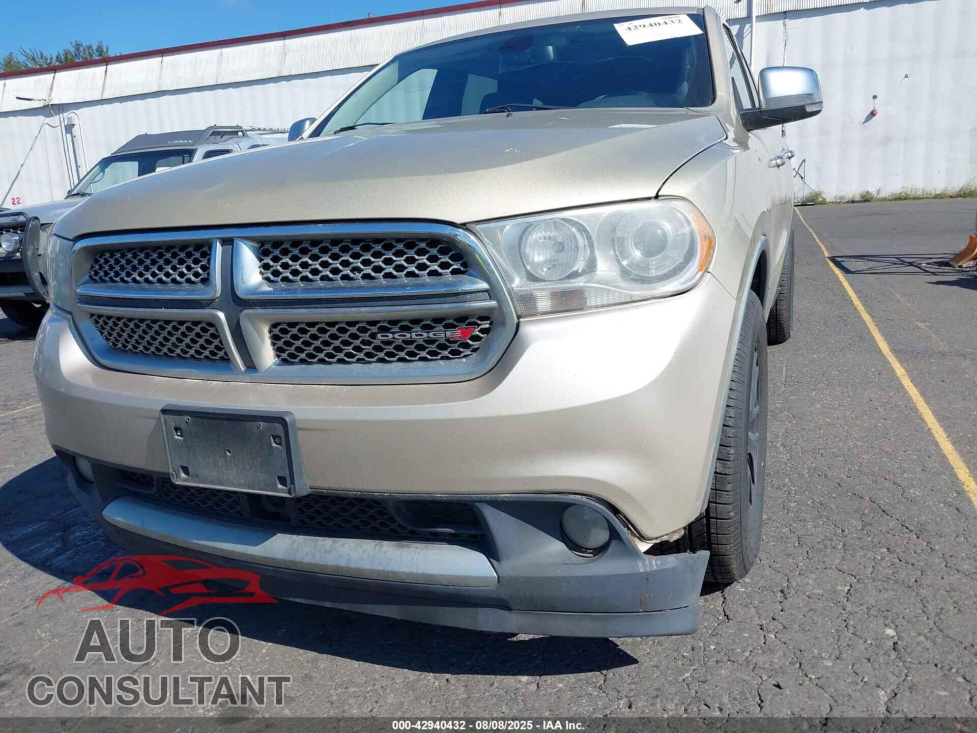 DODGE DURANGO 2012 - 1C4SDJET0CC188298