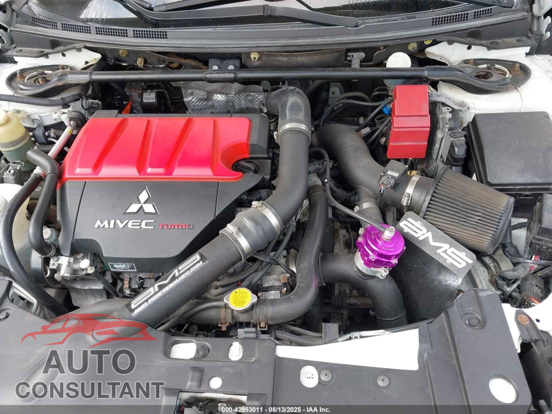 MITSUBISHI LANCER EVOLUTION 2011 - JA32W8FV0BU043658