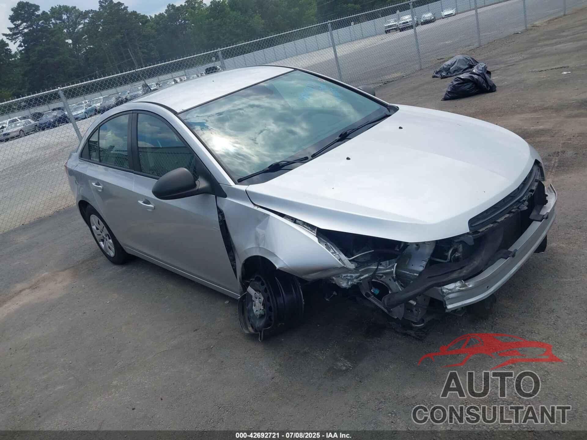 CHEVROLET CRUZE 2015 - 1G1PA5SHXF7149861