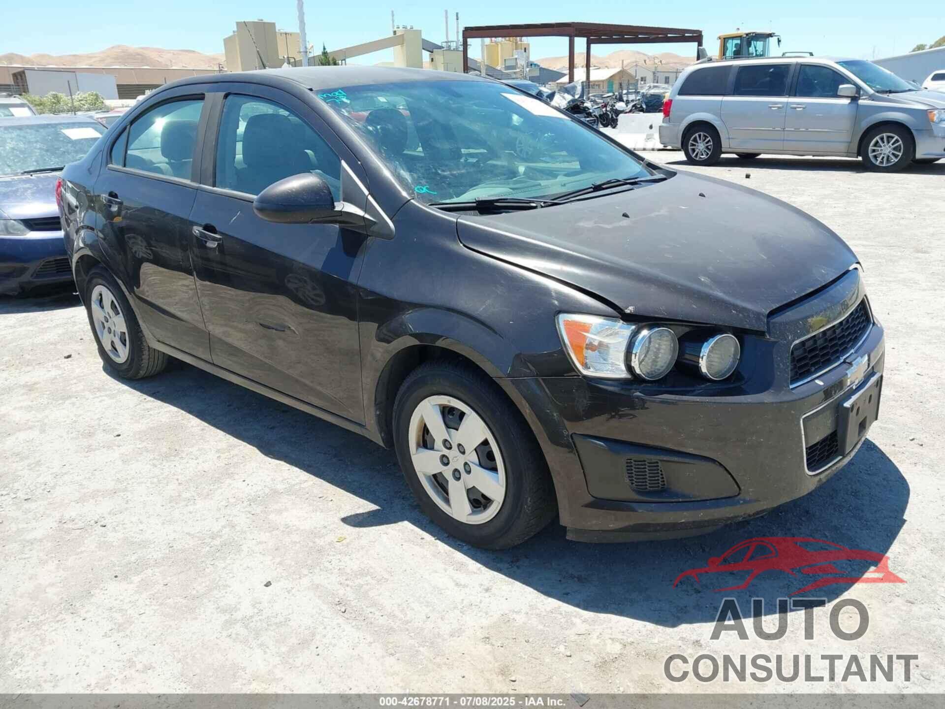 CHEVROLET SONIC 2014 - 1G1JA5SGXE4136167