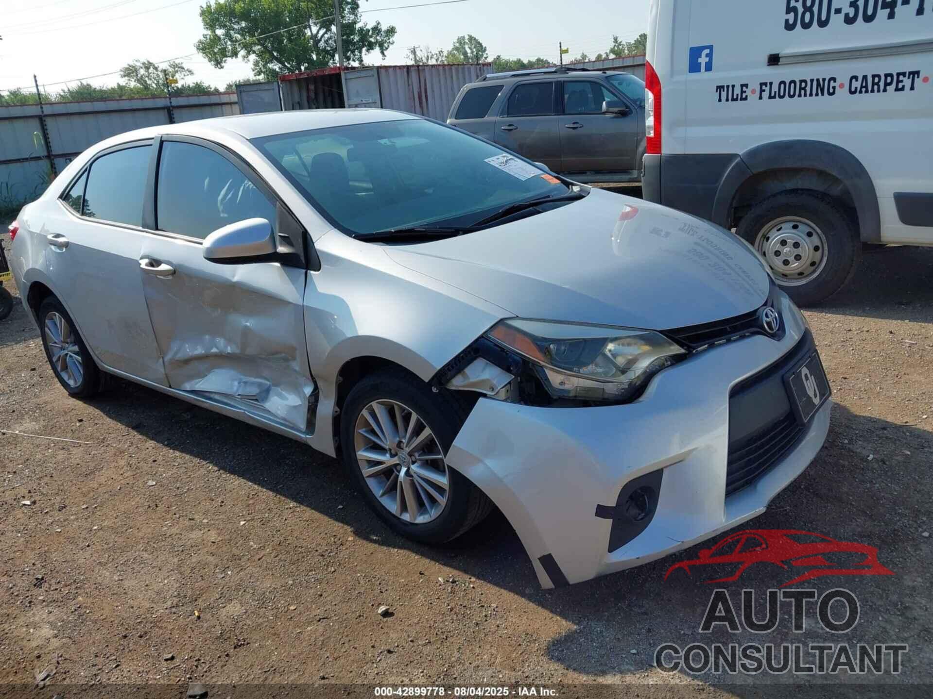 TOYOTA COROLLA 2014 - 5YFBURHE4EP093829