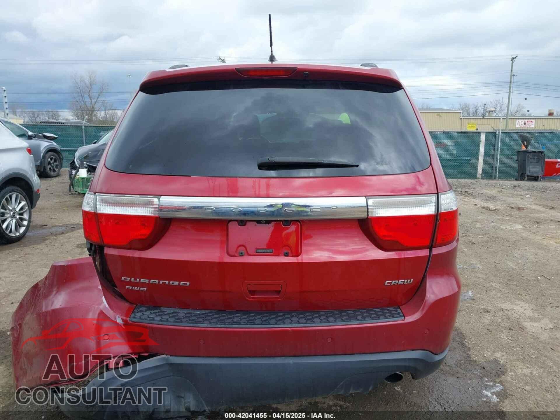 DODGE DURANGO 2013 - 1C4RDJDG8DC540399