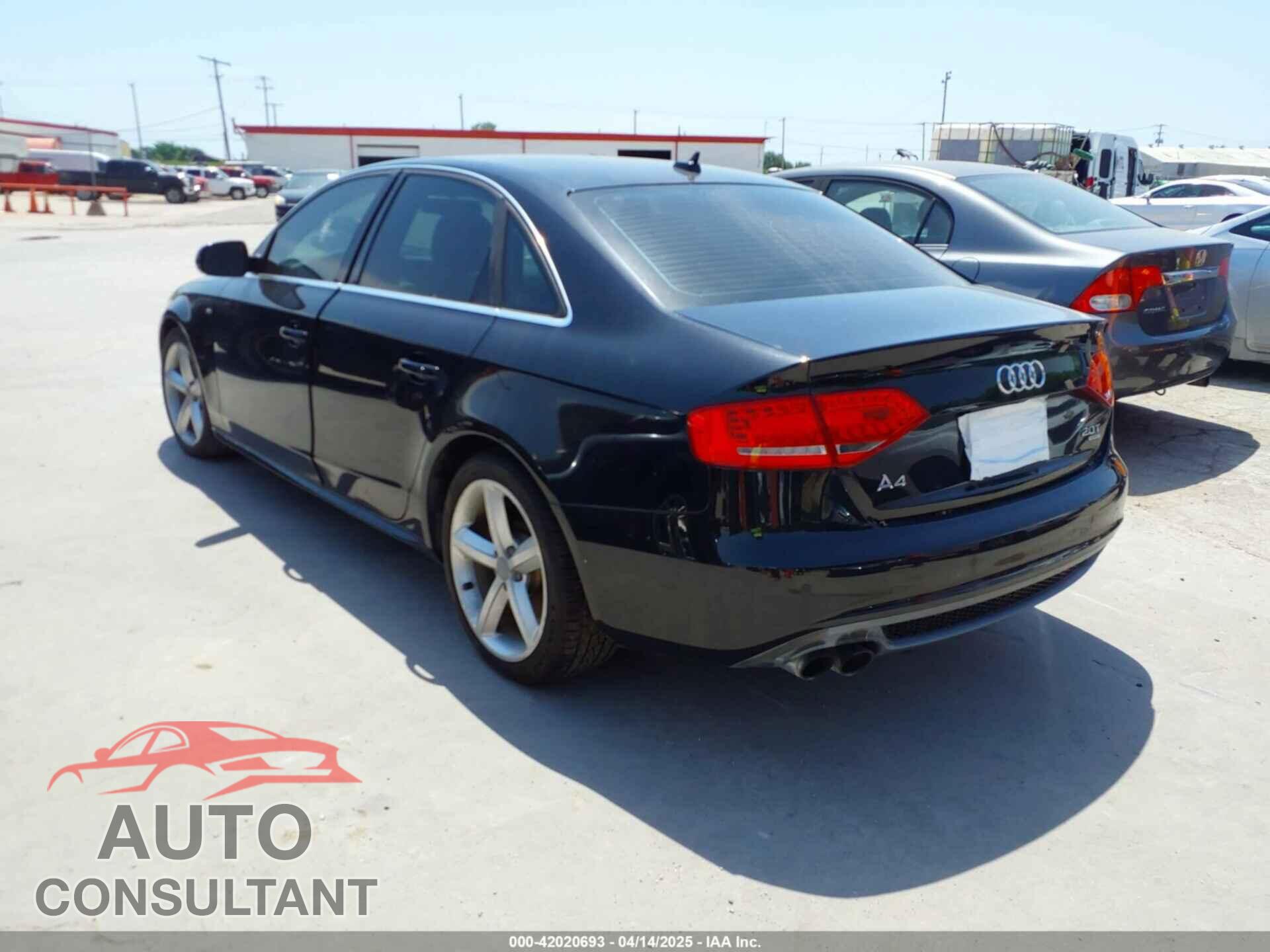 AUDI A4 2012 - WAUKFBFL3CN002477