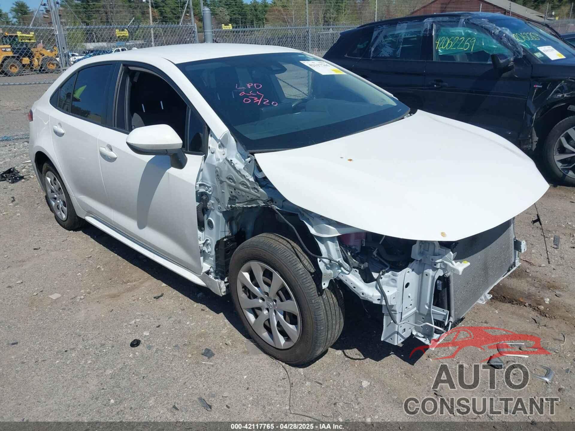 TOYOTA COROLLA 2022 - JTDEPMAE2NJ209132
