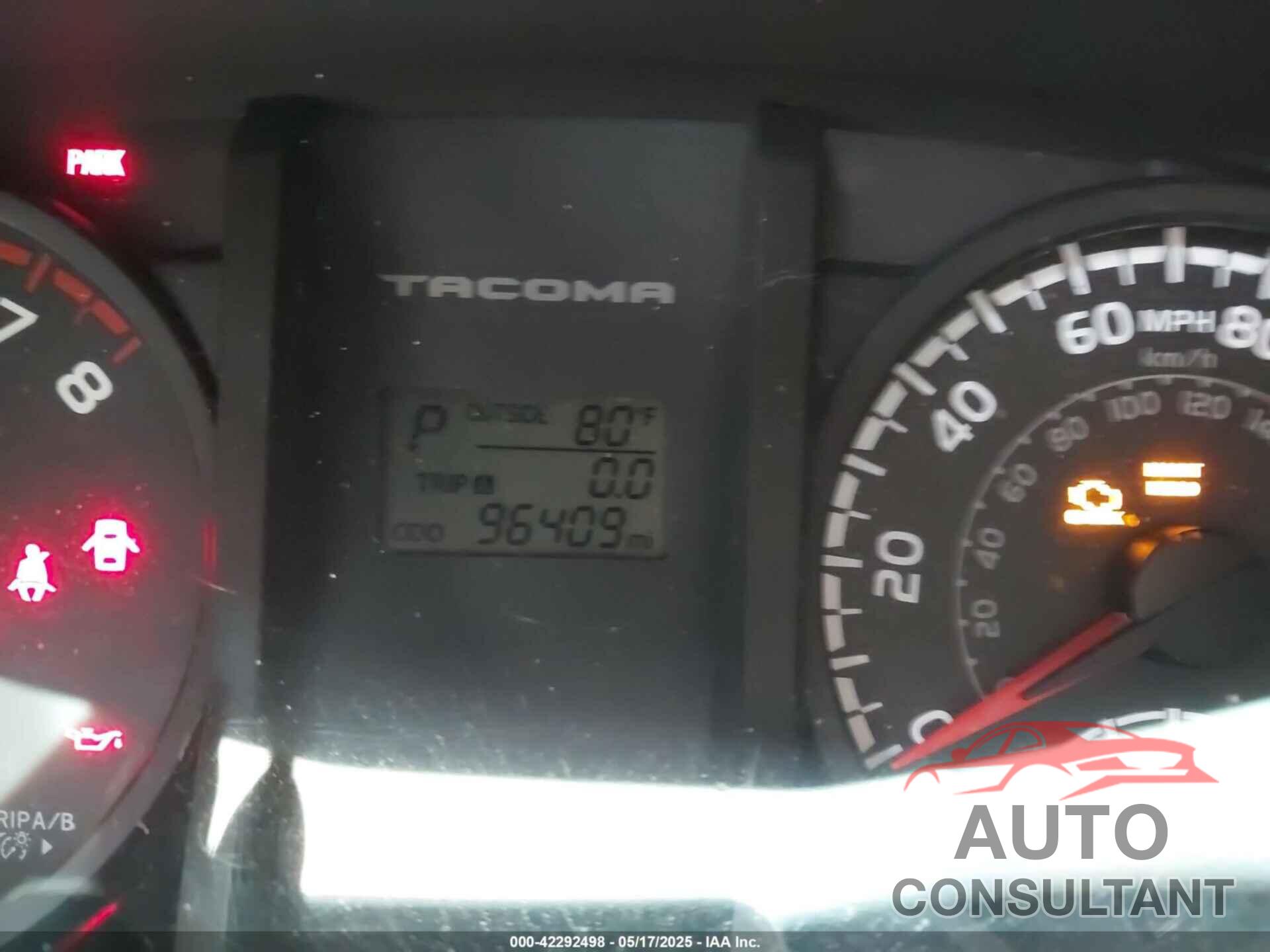 TOYOTA TACOMA 2016 - 5TFAX5GN4GX058354
